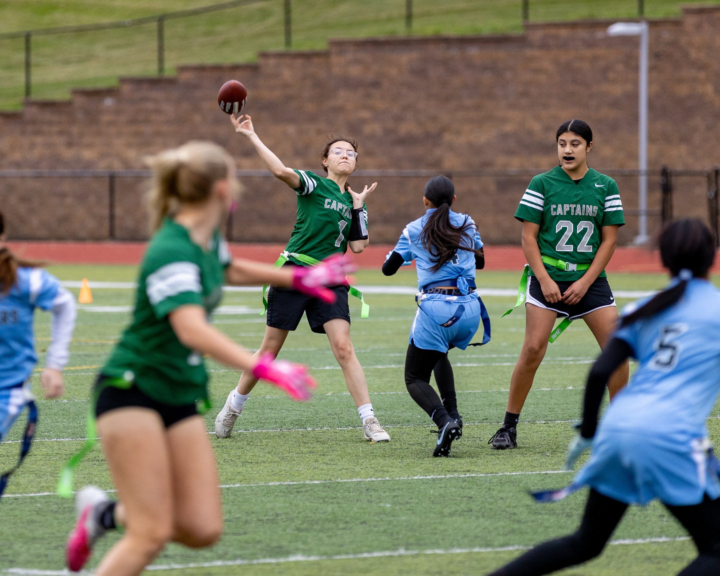 WK #1 throws the ball