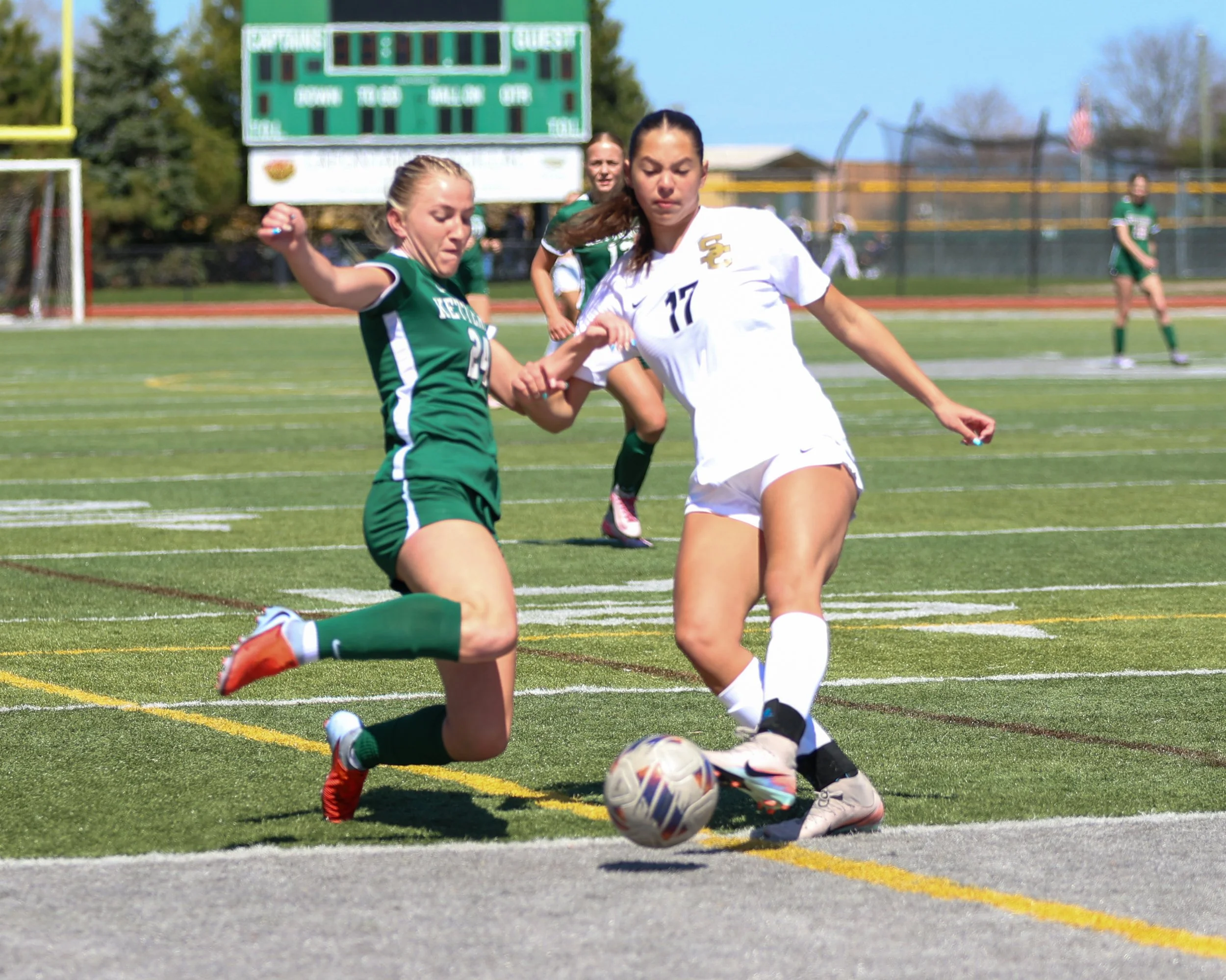 #24 battles with Stoney Creek #17