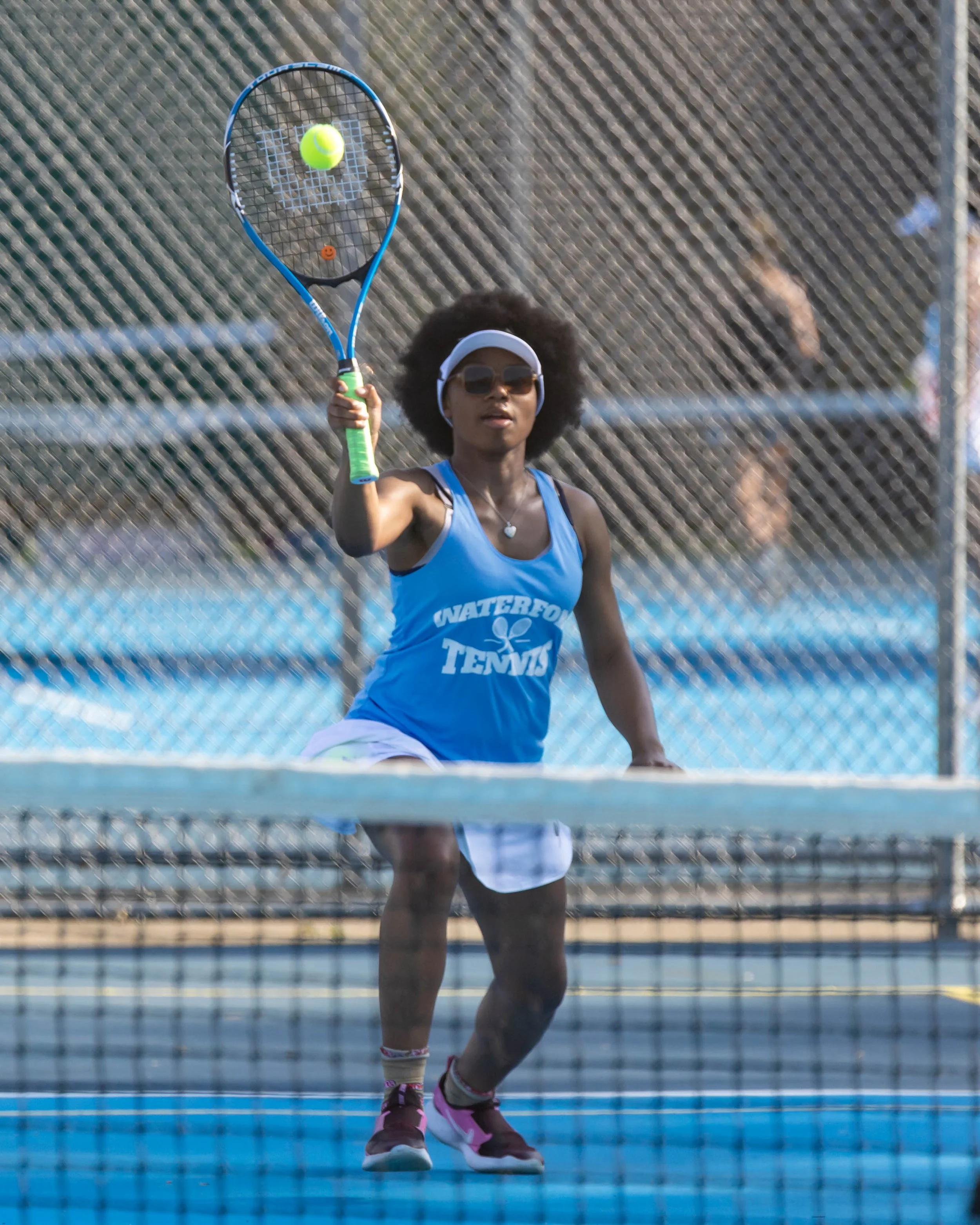 Waterford United player returns the ball