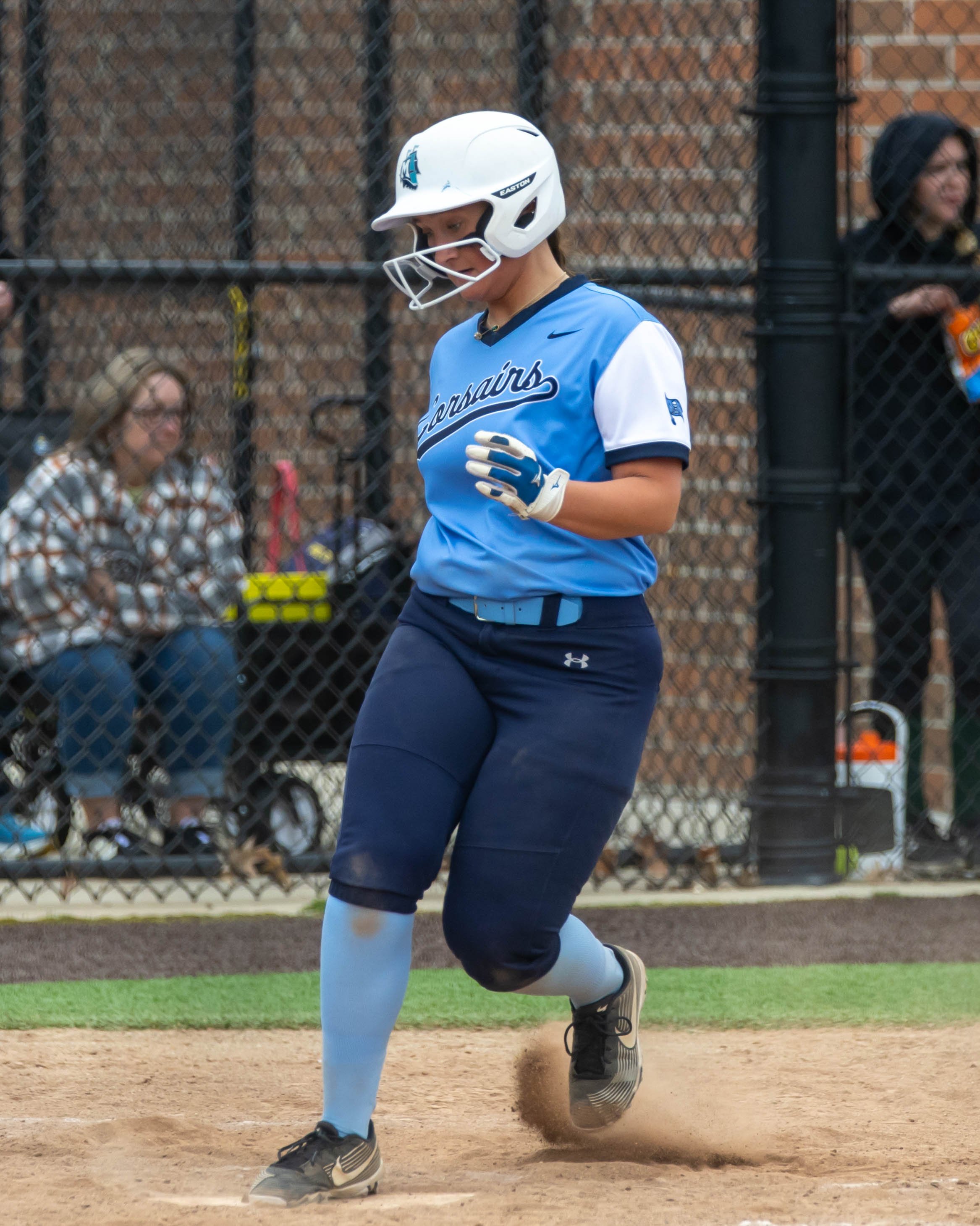 Mott runner crosses the plate