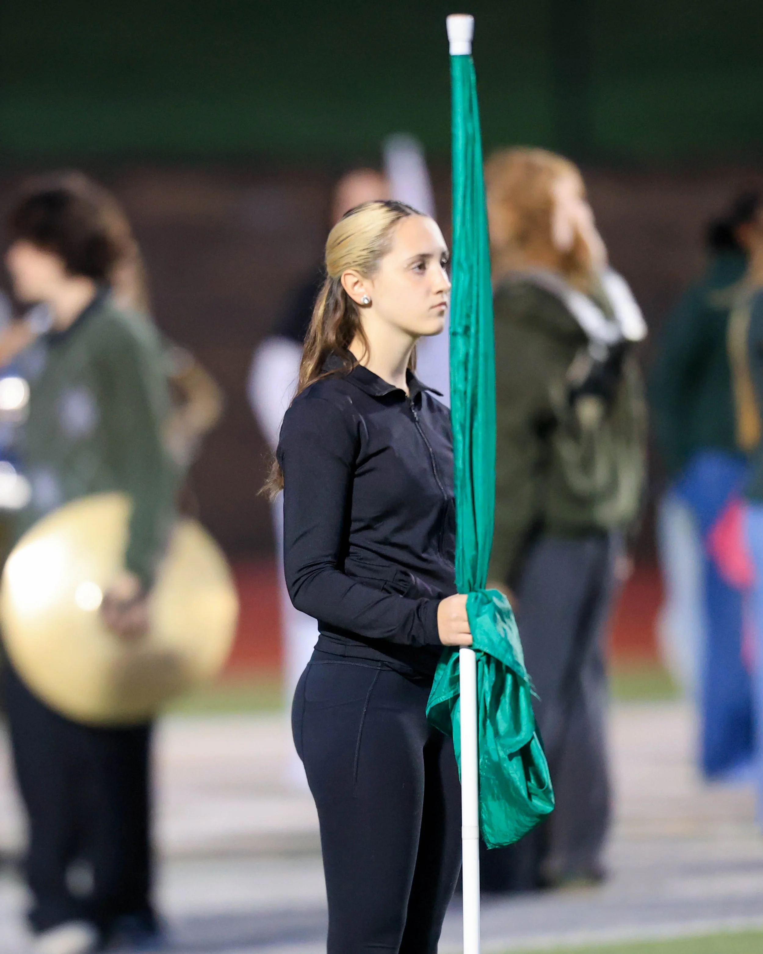 Kettering Color Guard member