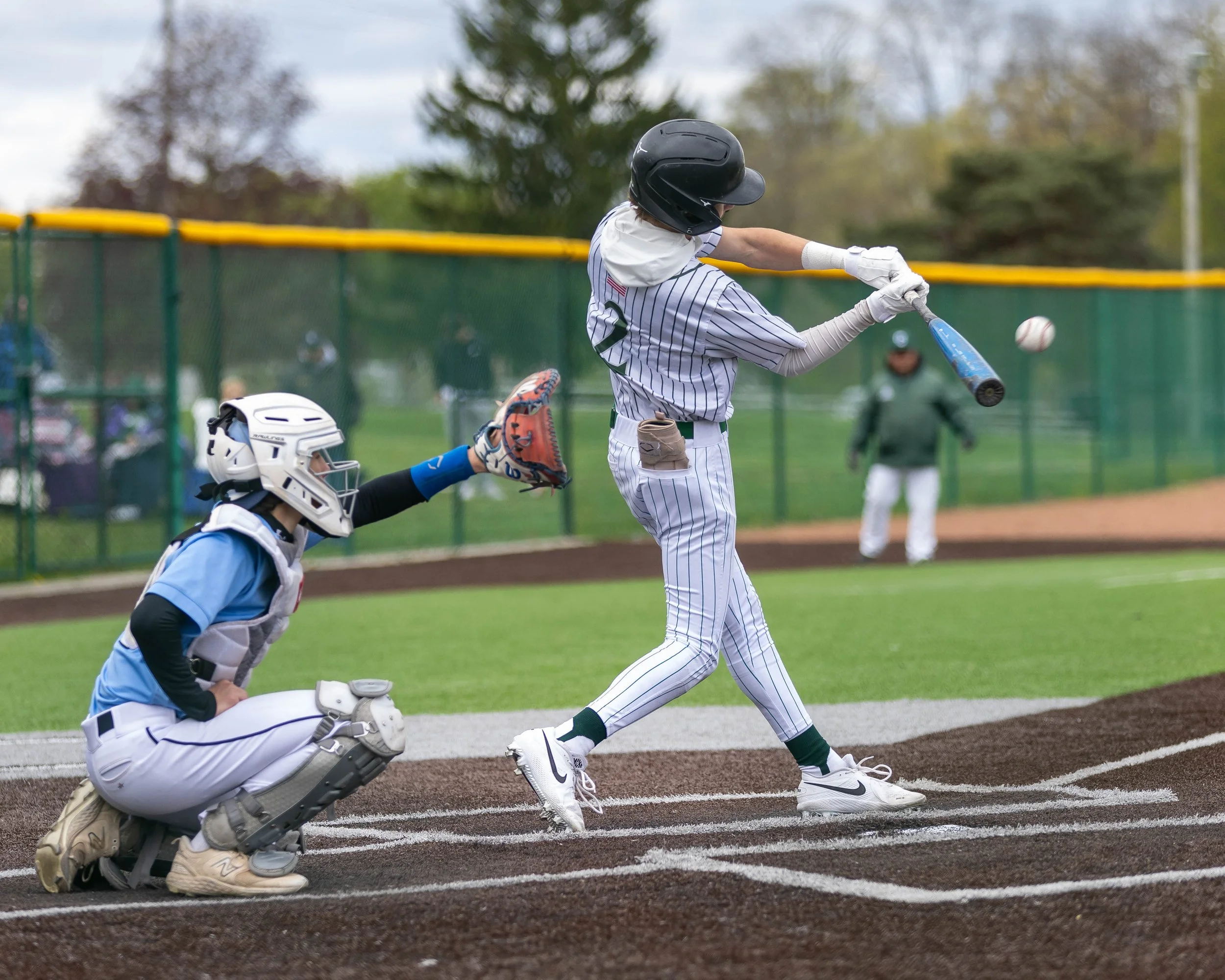 Kettering #2 hits the ball
