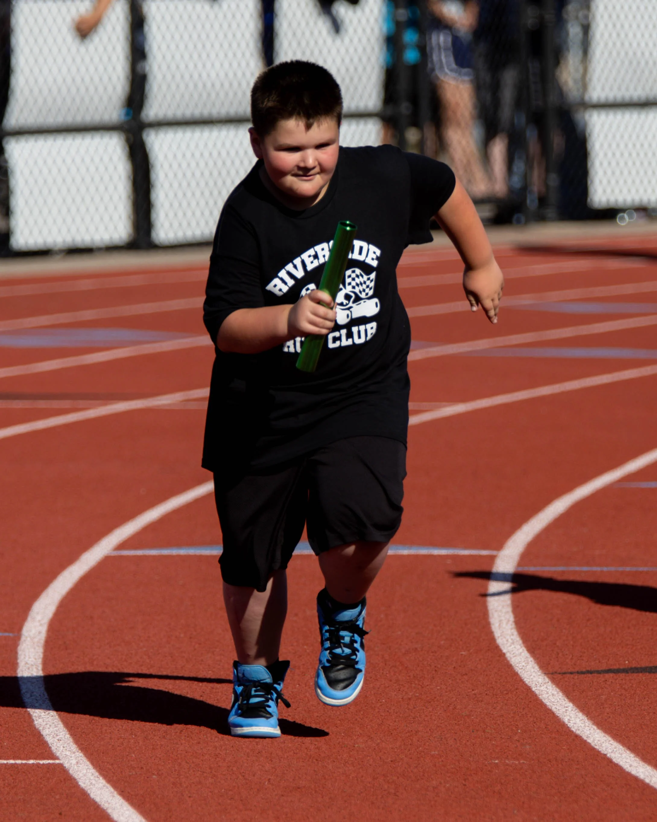 Riverside runner starts the race