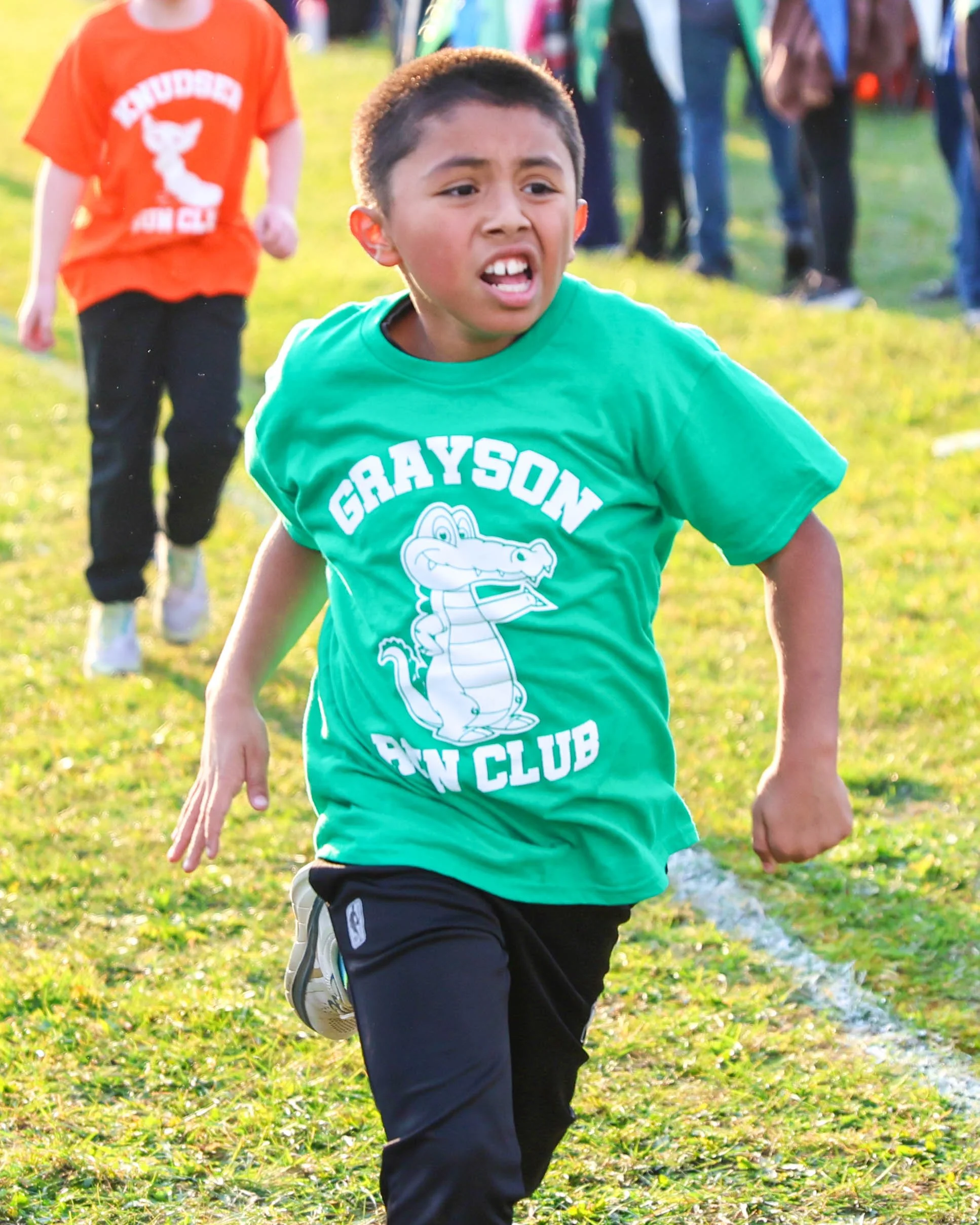 Grayson boy runner