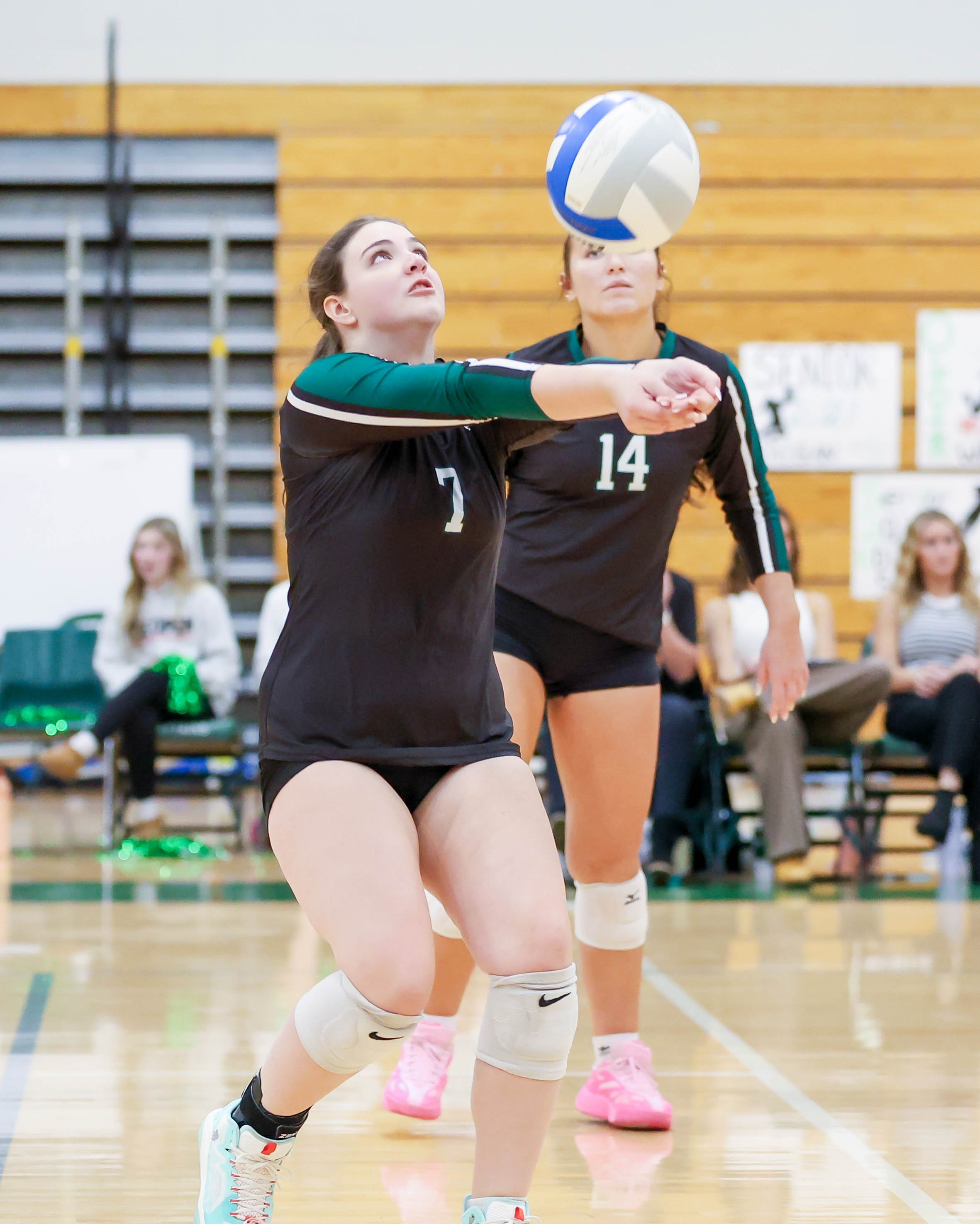 Kettering #7 hits the ball