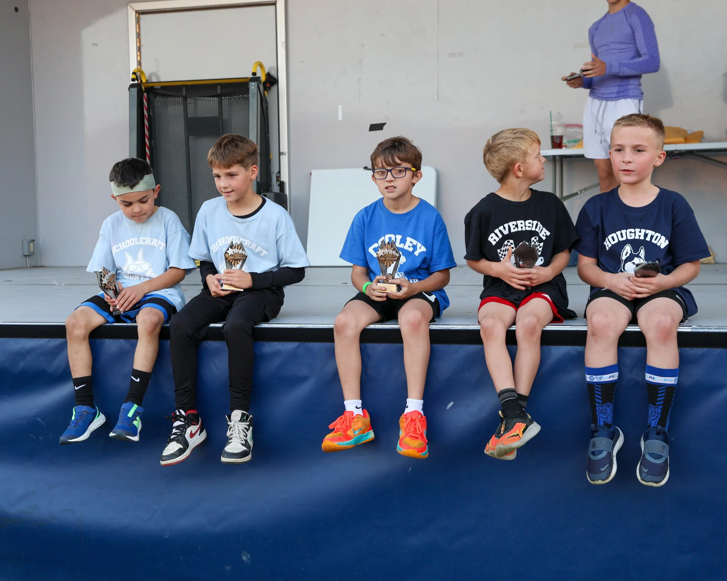 2nd & 3rd Grade Top Five Boys Finishers