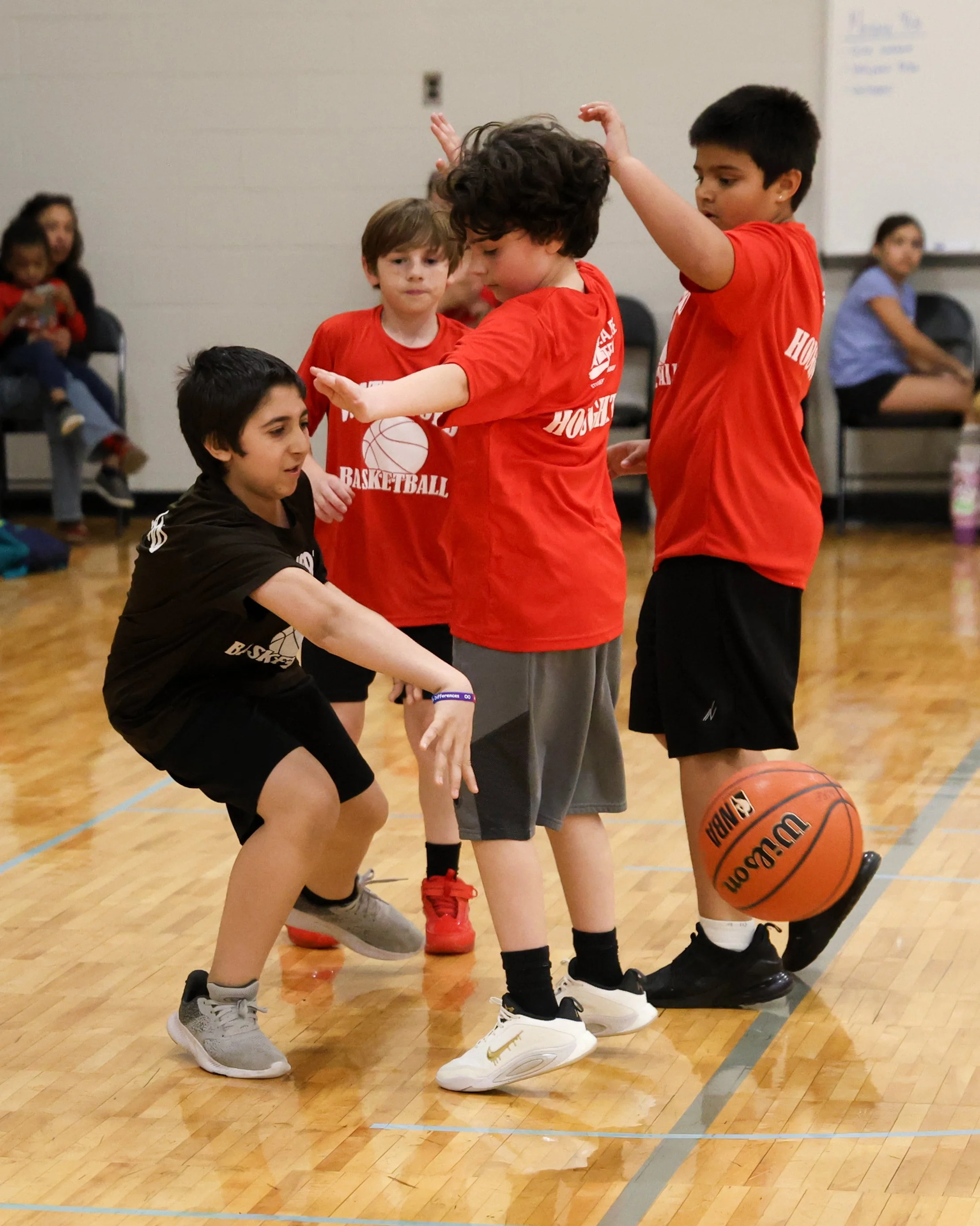 Haviland boy passes the ball