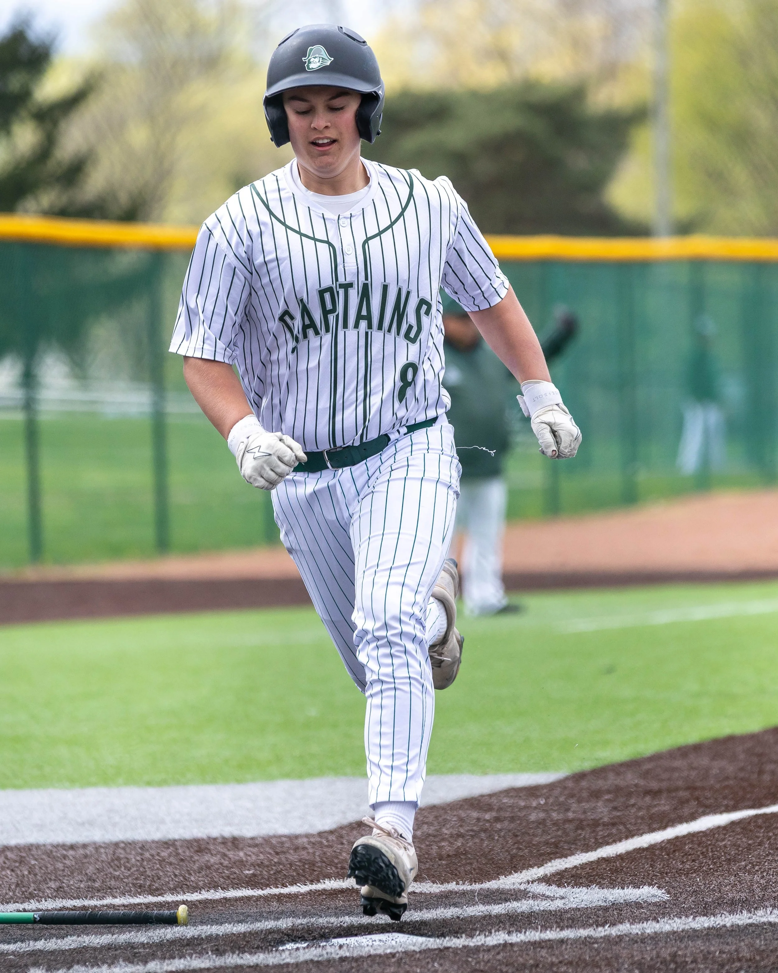 Kettering #8 scores a run