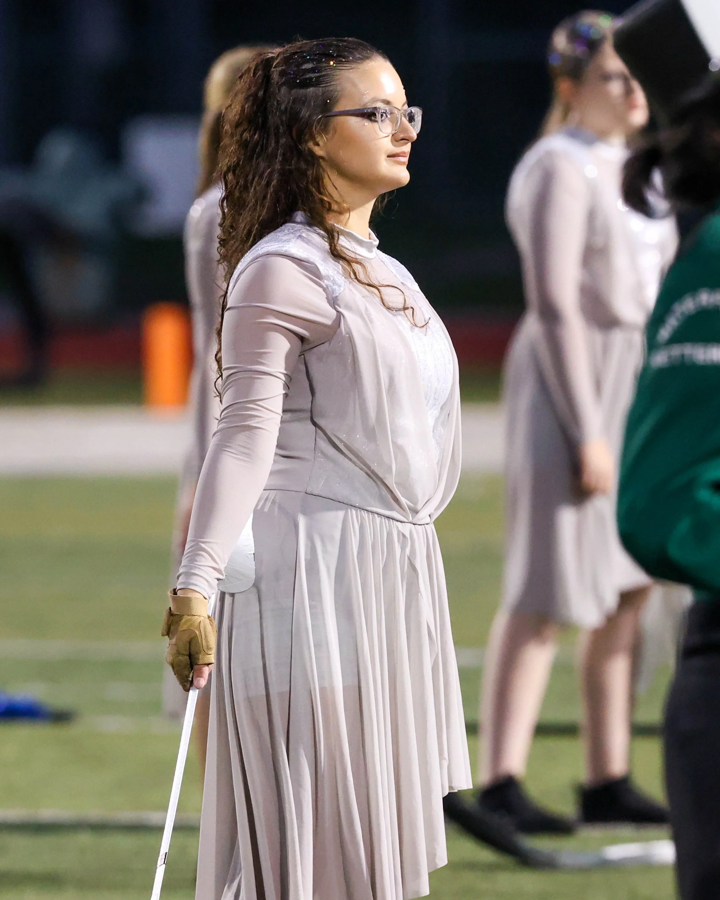 WK Color Guard member