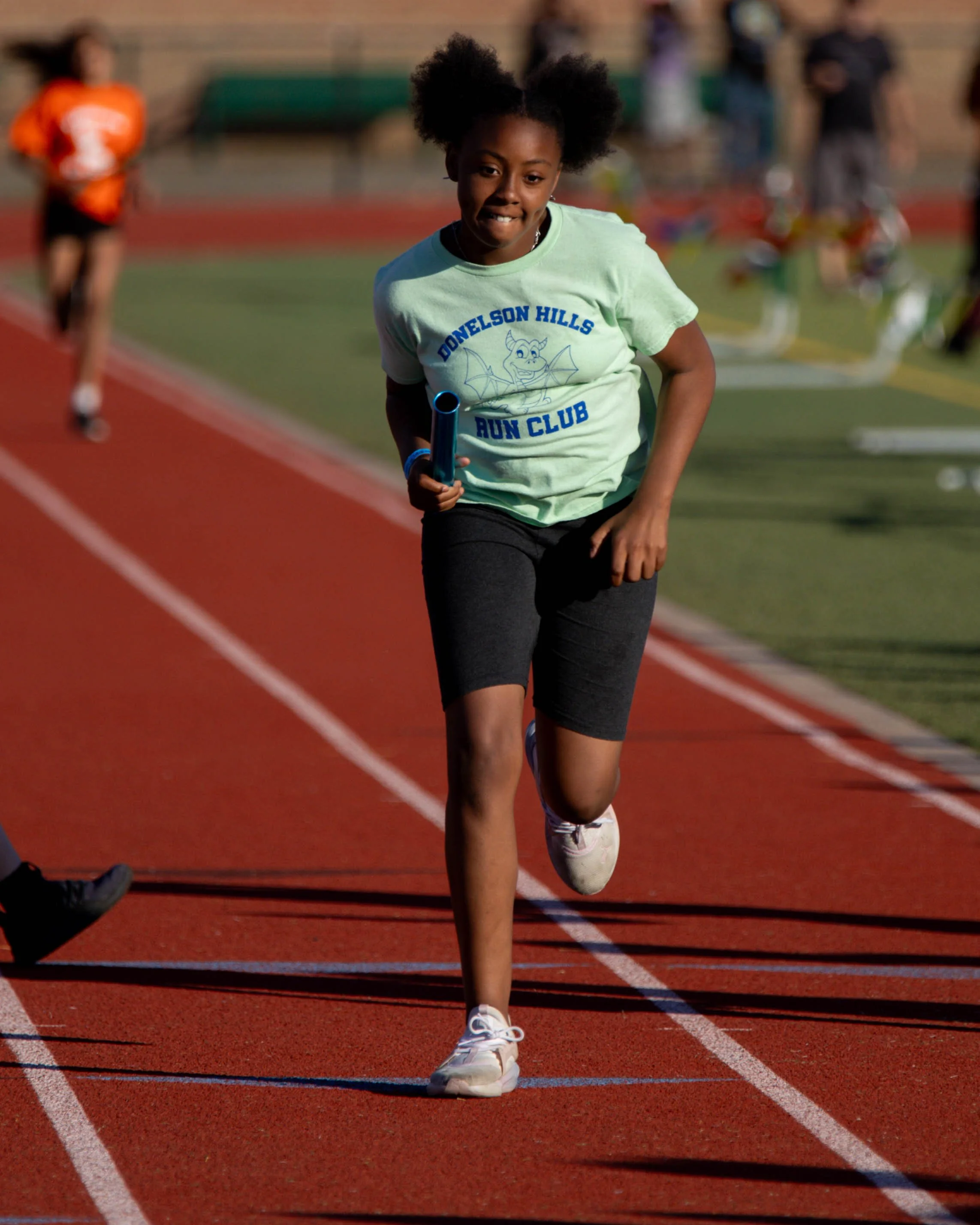 Donelson Hills runner after the exchange