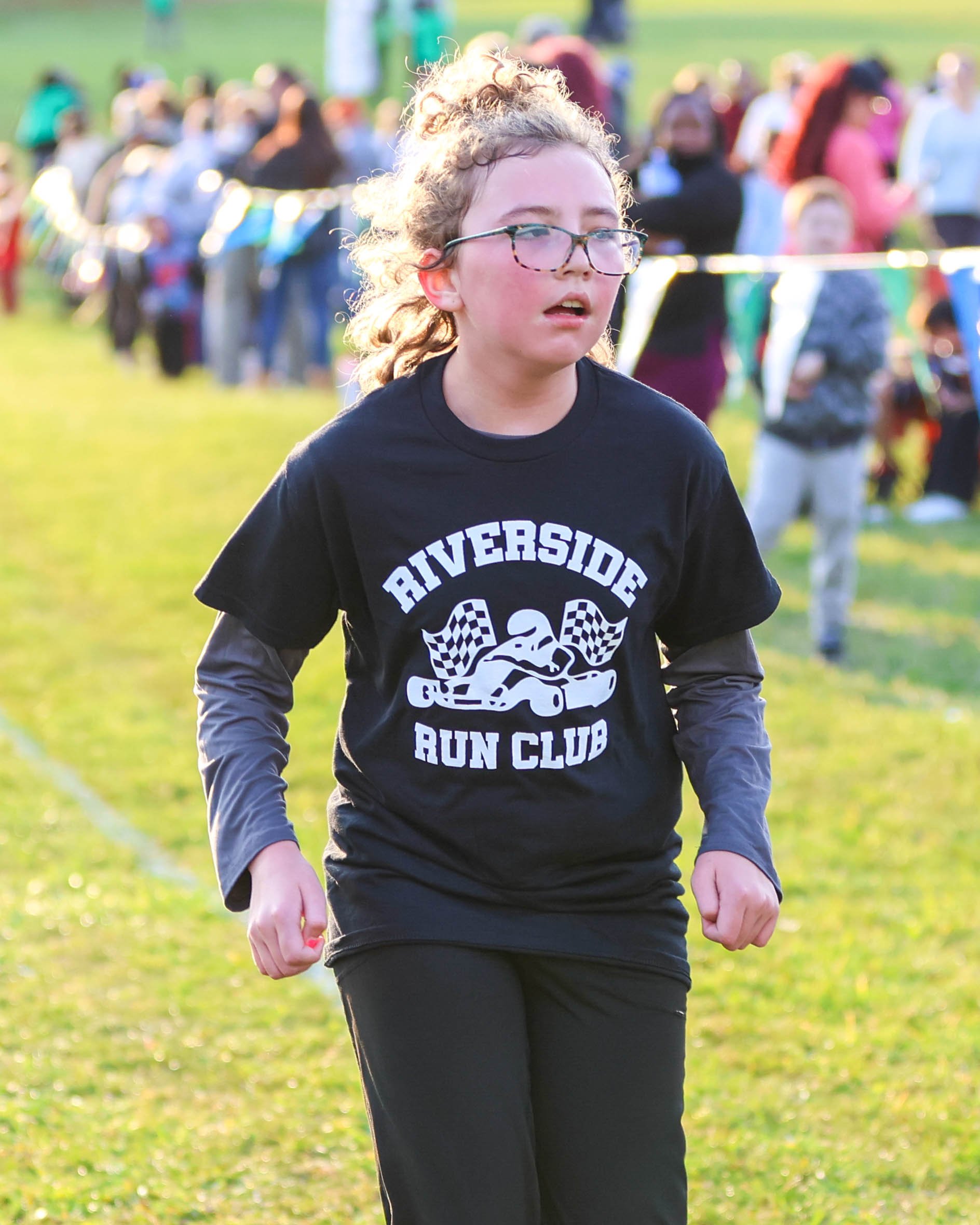 Riverside girl runner