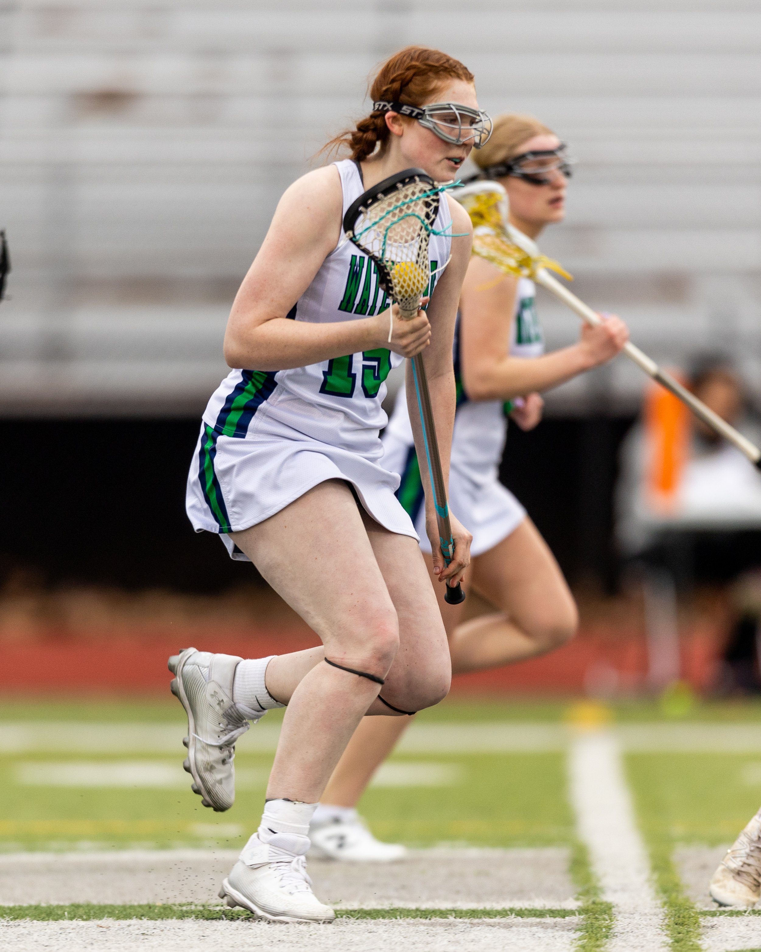 #15 carries the ball