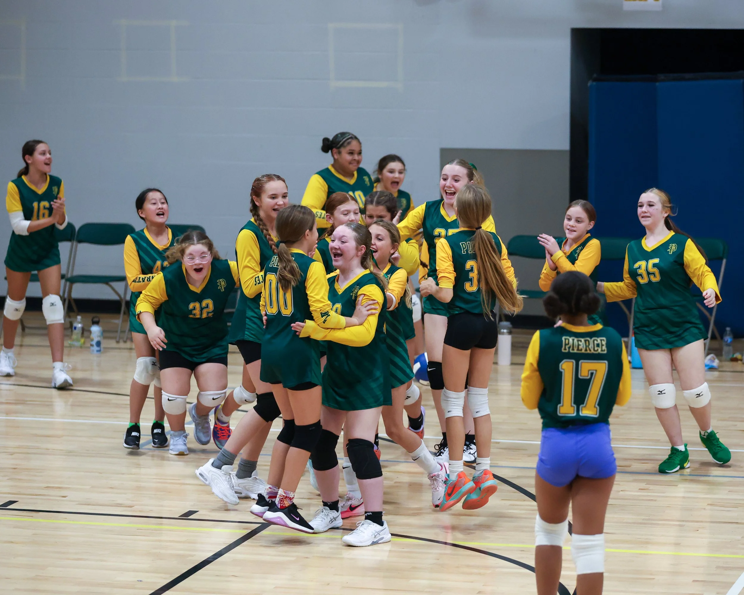 Pierce girls win game 4
