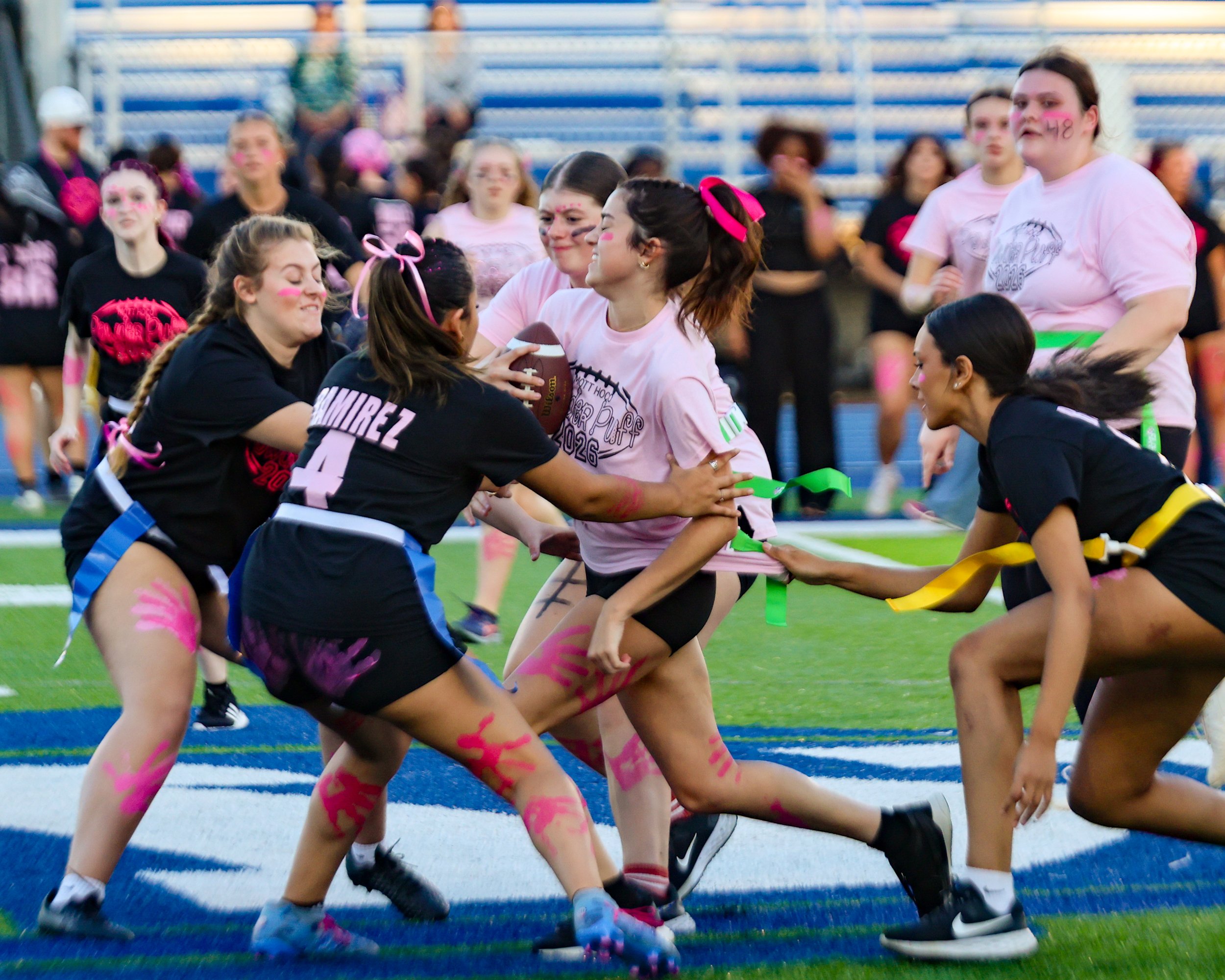 WM Junior runs the ball in into the Seniors