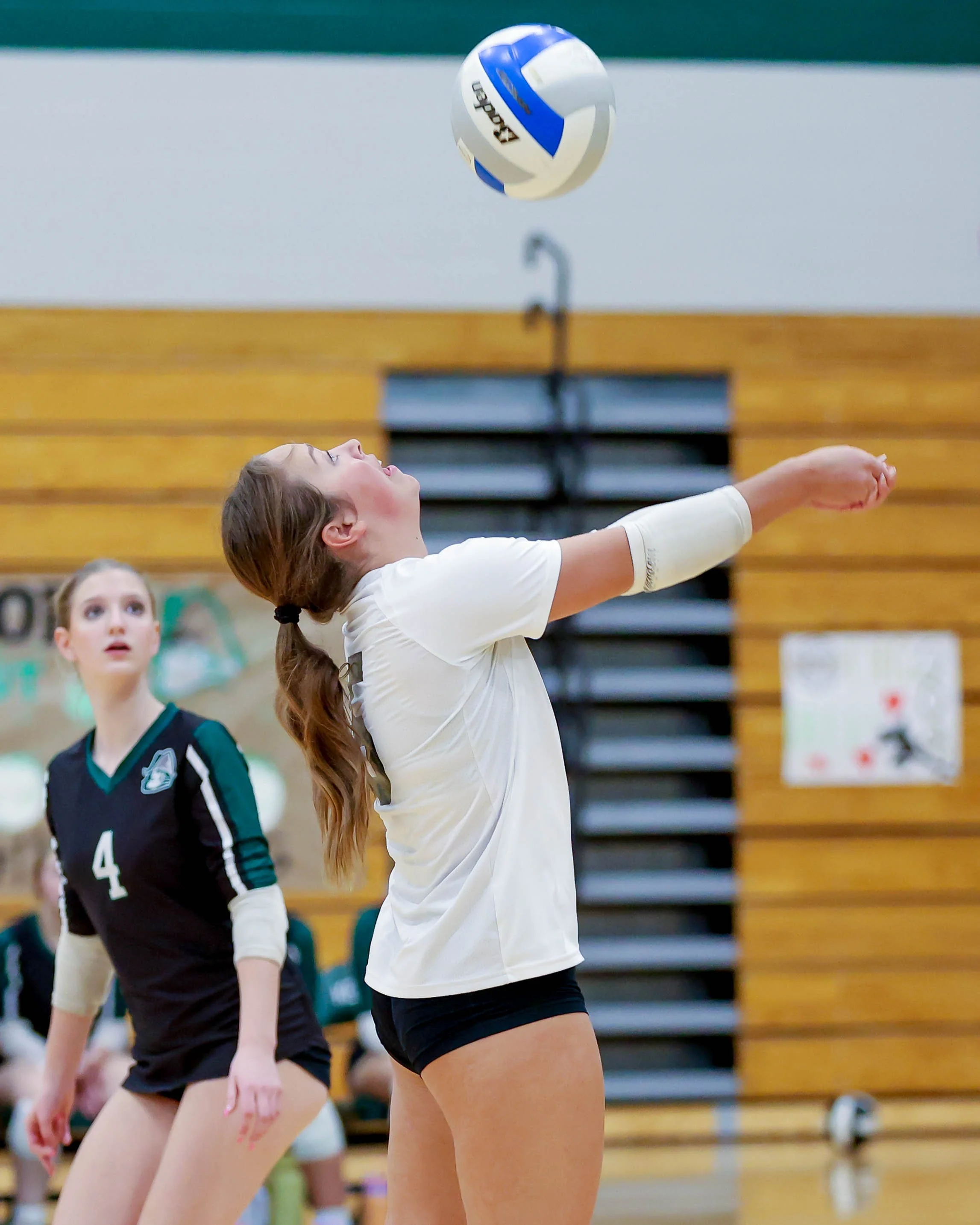 Kettering #5 hits the ball