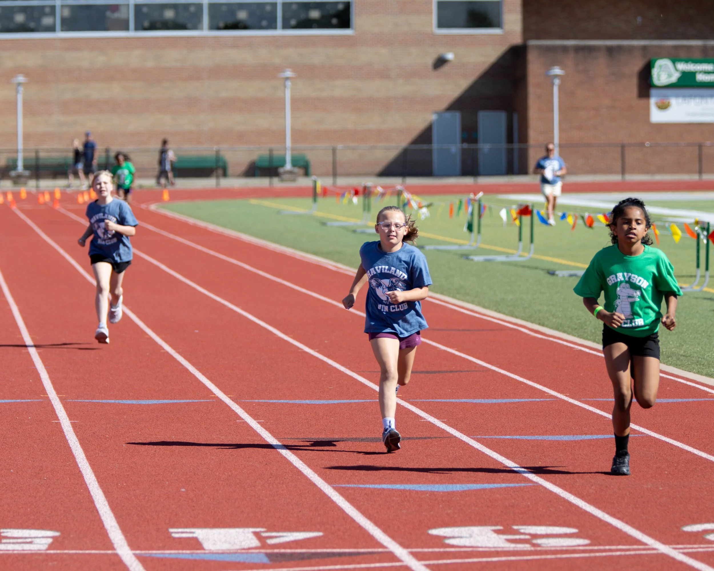 Haviland and Grayson runners finish the race