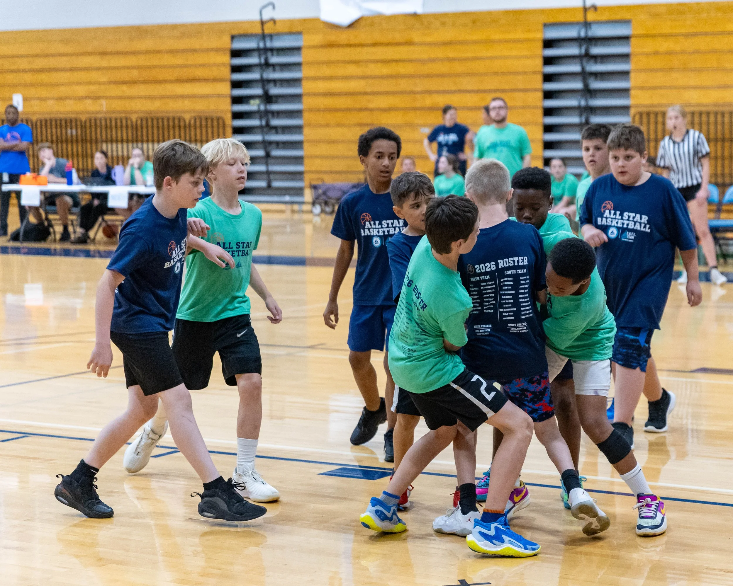 North boy surrounded by South boys
