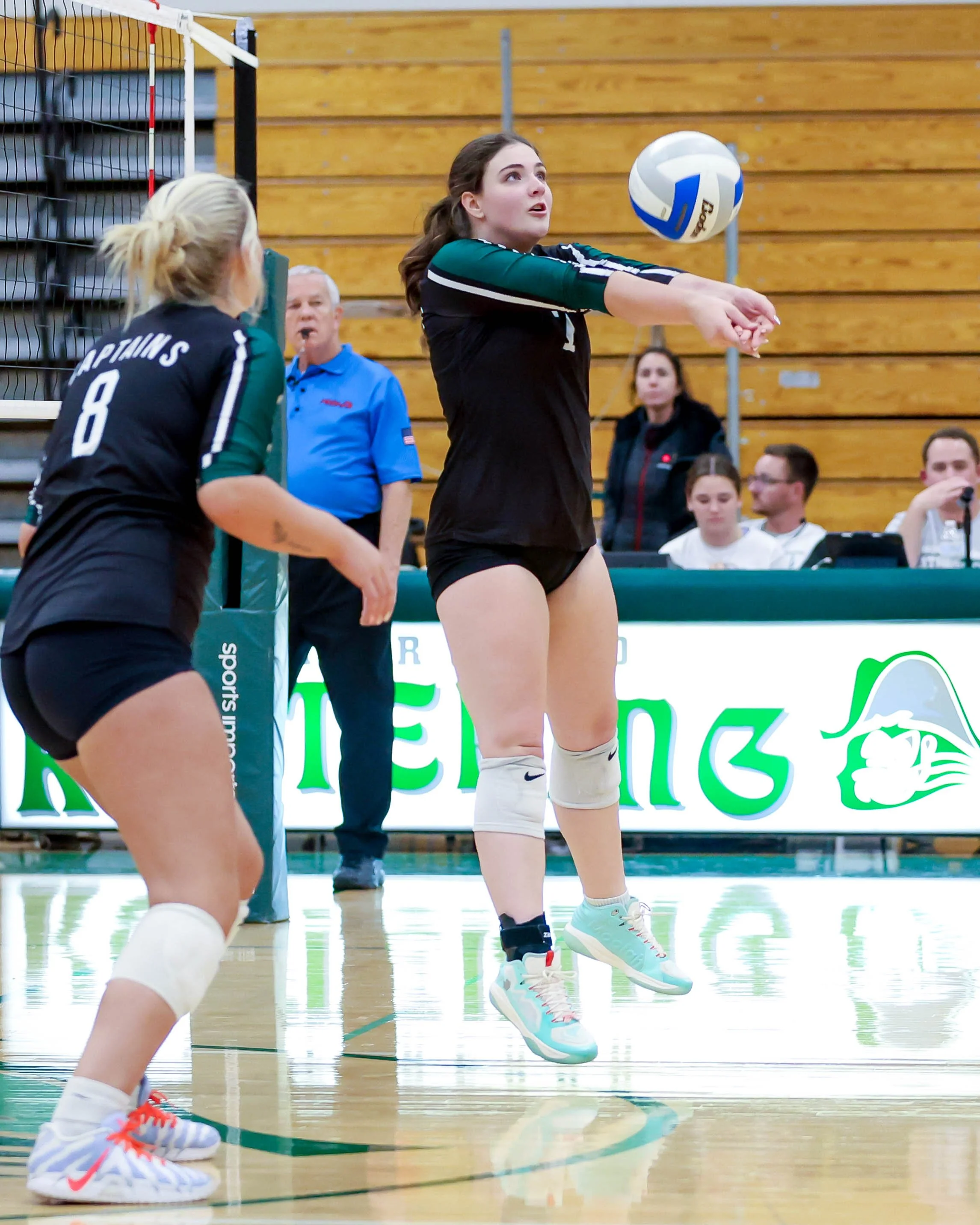 Kettering #7 hits the ball