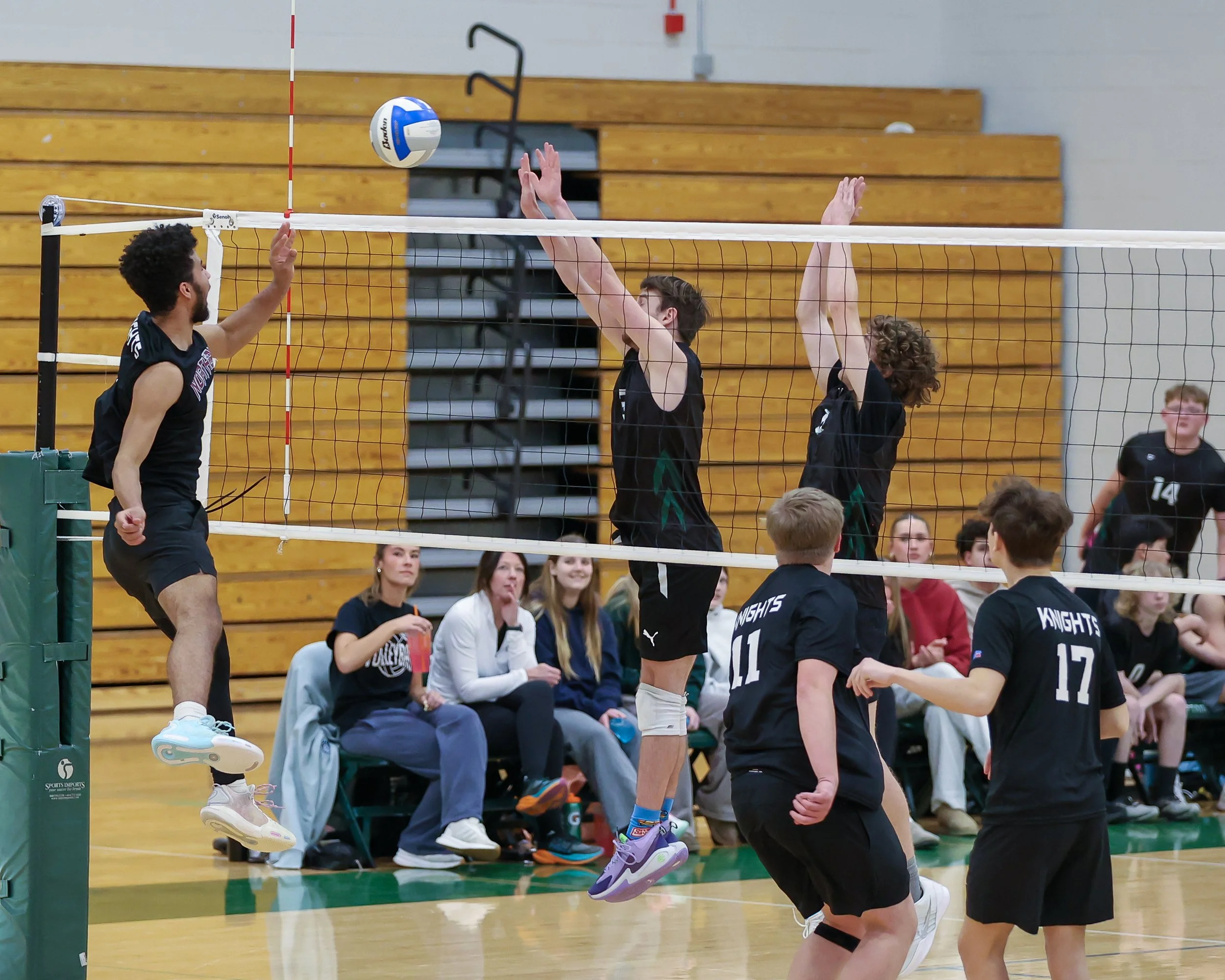 #3 and #12 go for the block