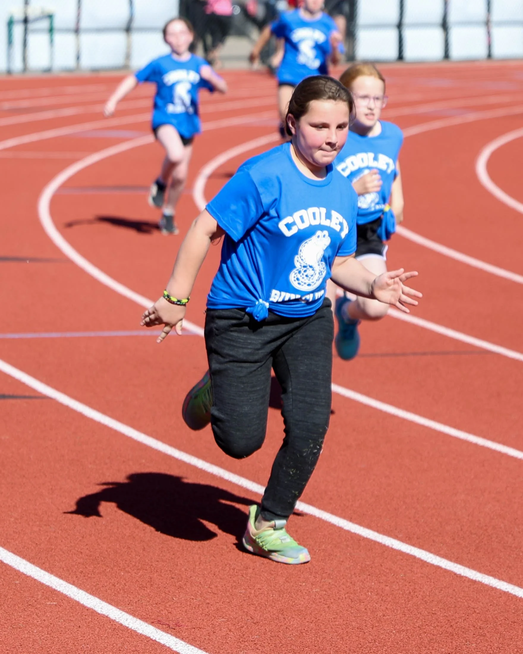 Cooley runner starts the race