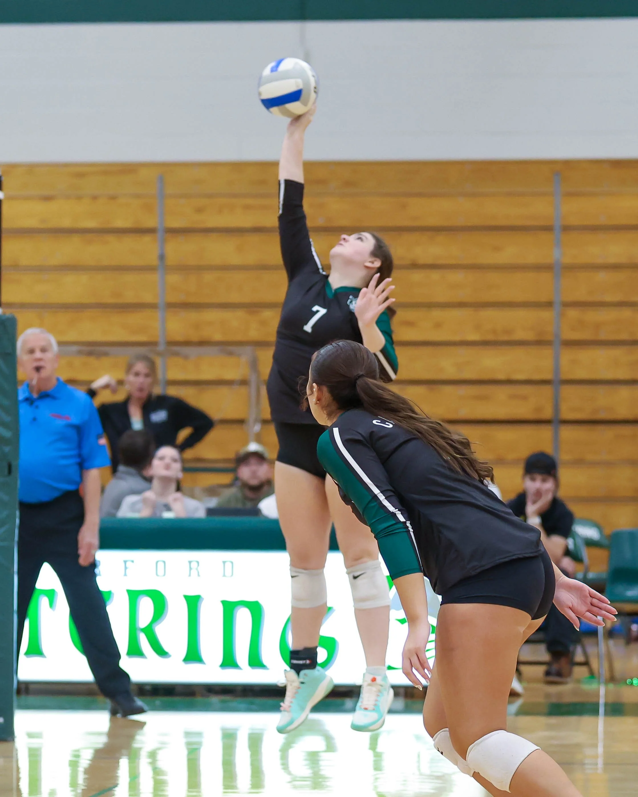 Kettering #7 hits the ball