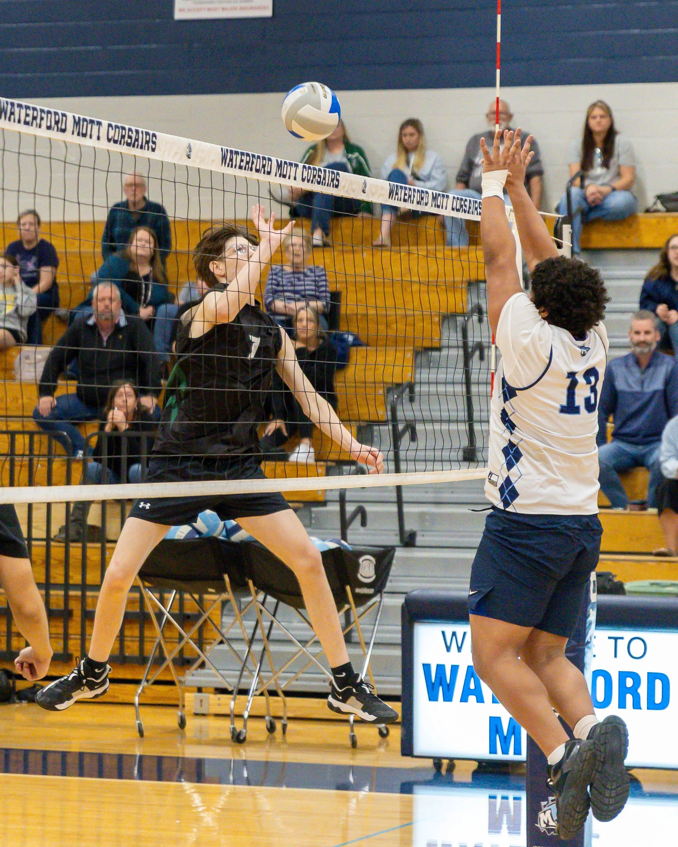 Kettering #7 hits the ball