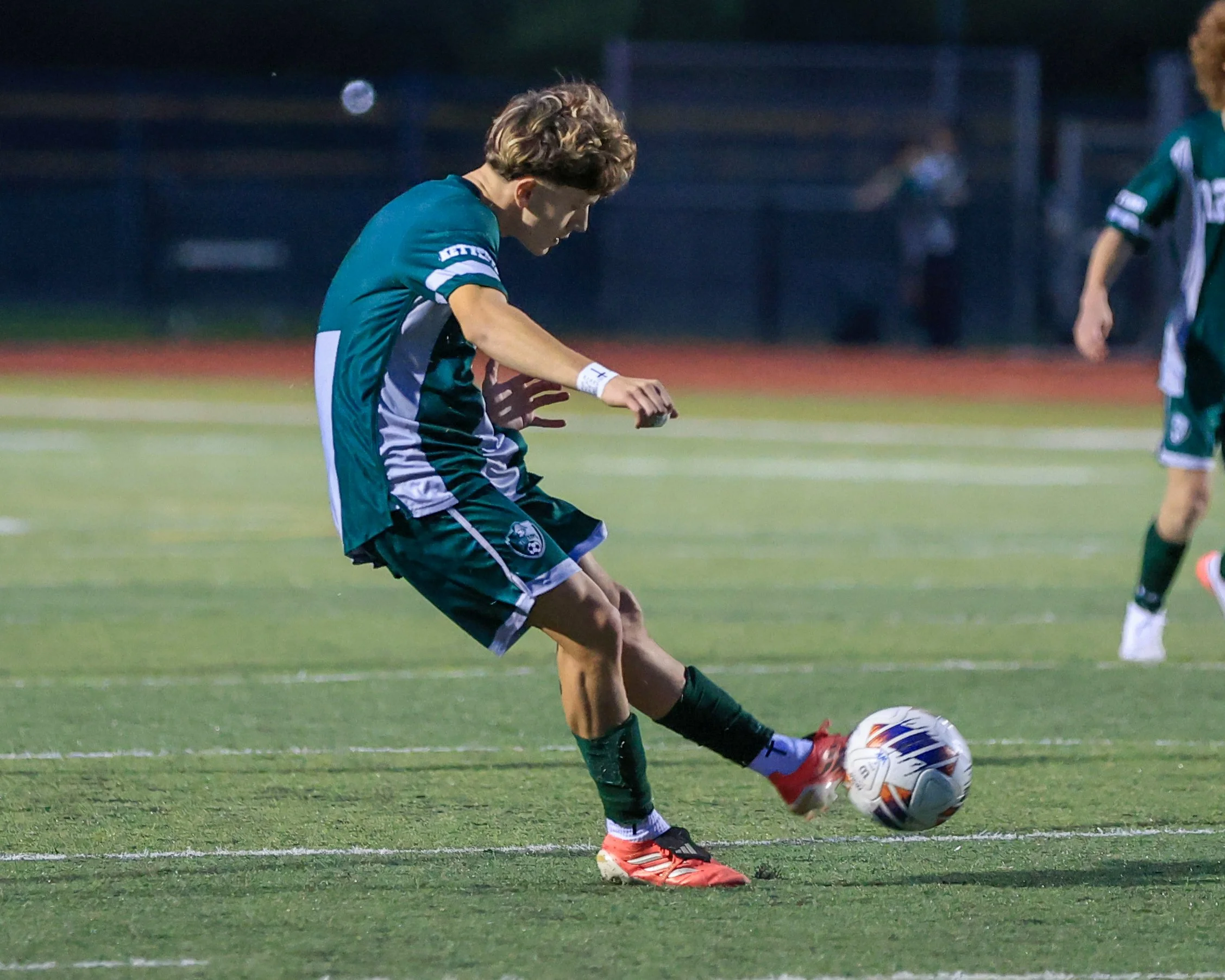 WK #7 kicks the ball
