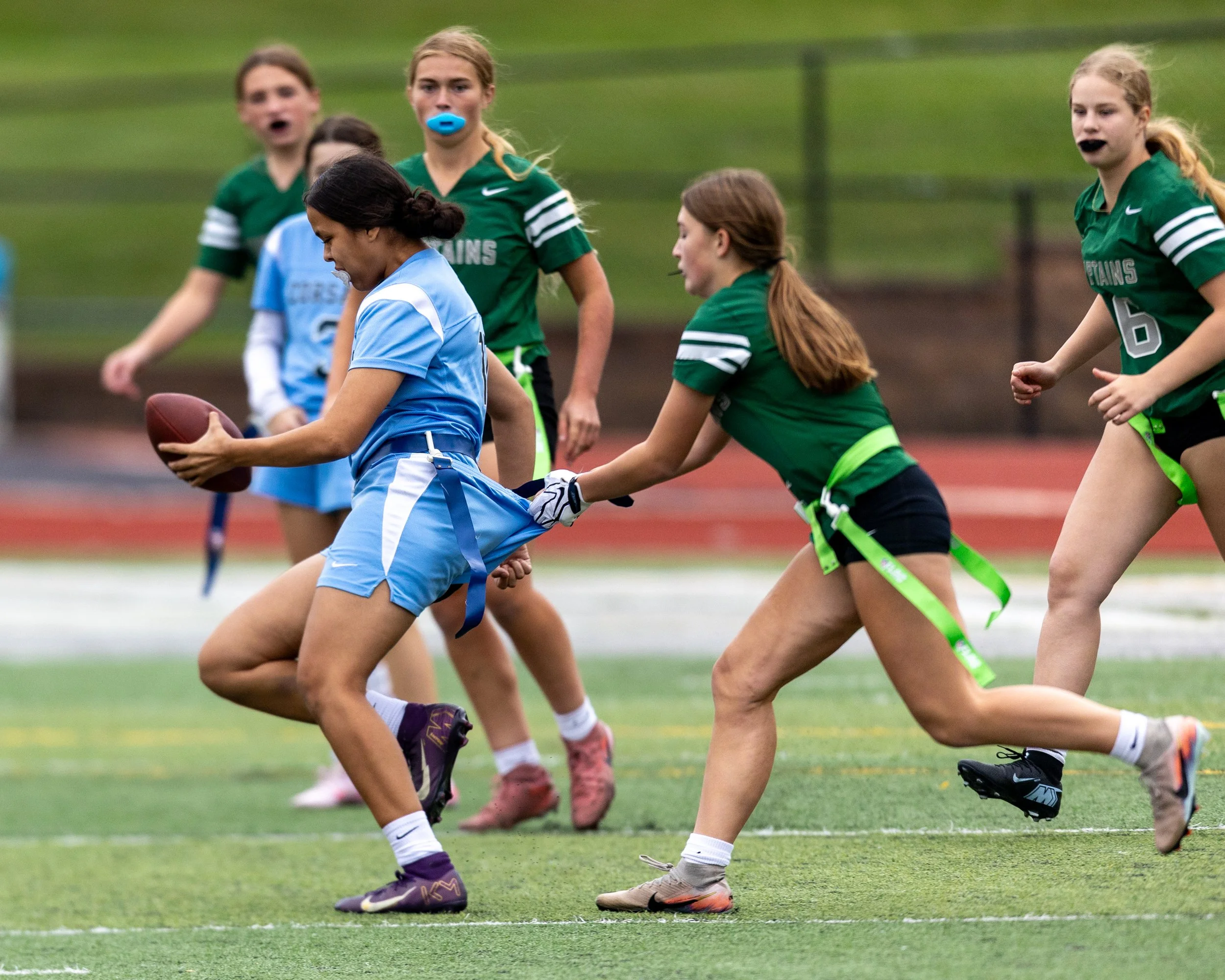 WM #12 with the ball