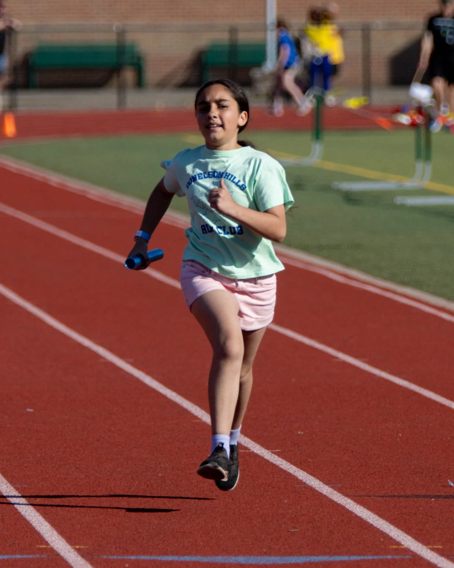 Donelson Hills runner finishes the race