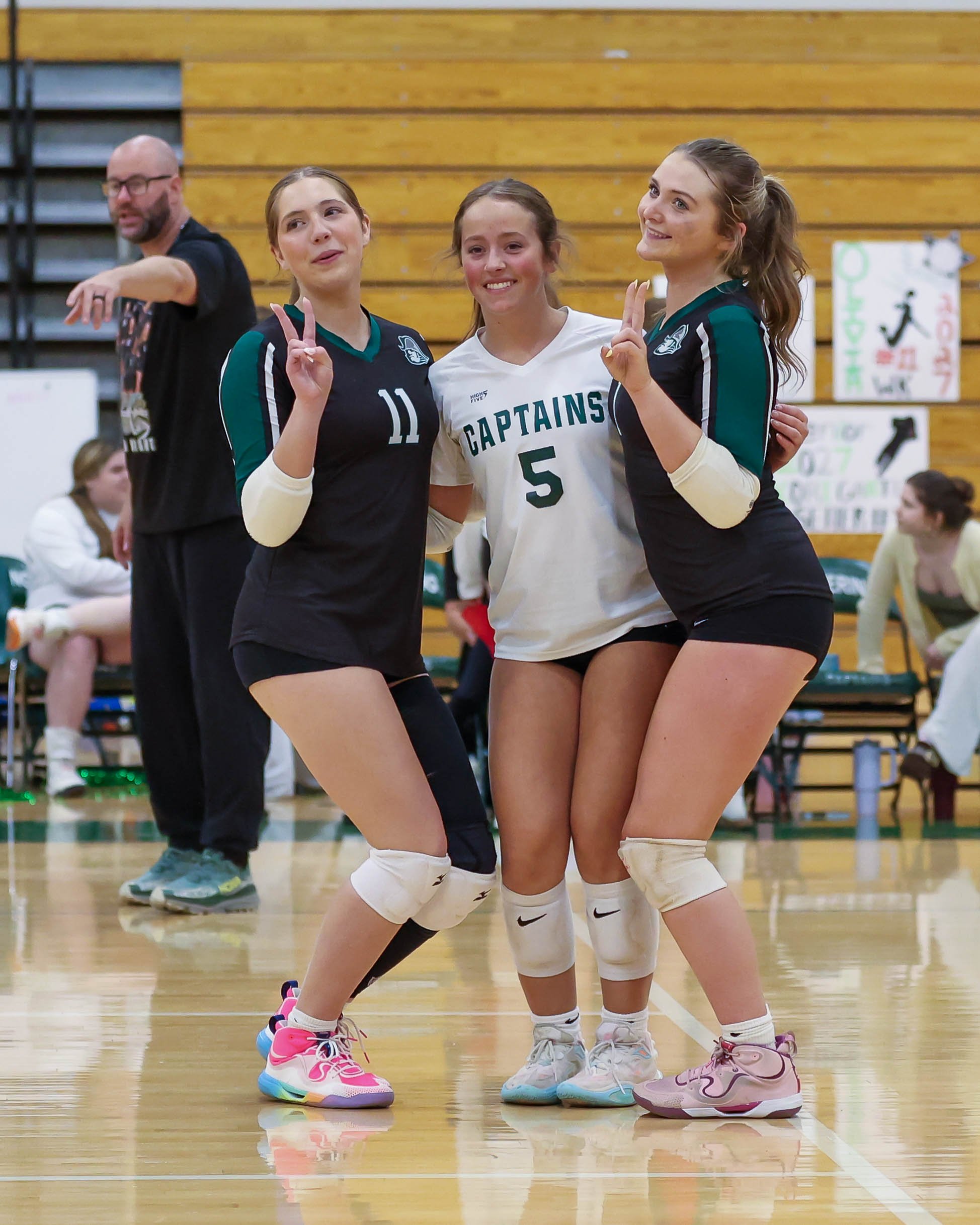 Kettering Seniors #11, #5 and #1