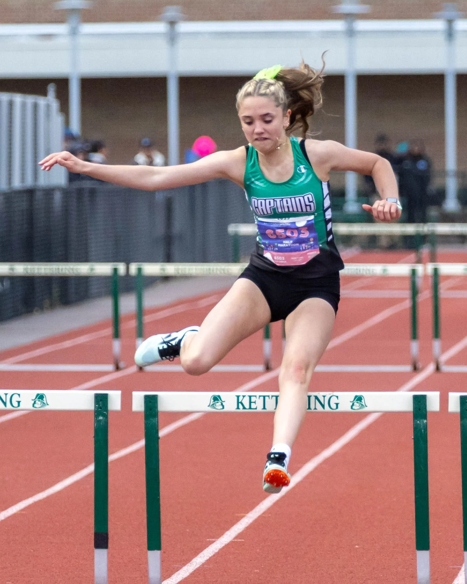 Kettering #6503 over the hurdles