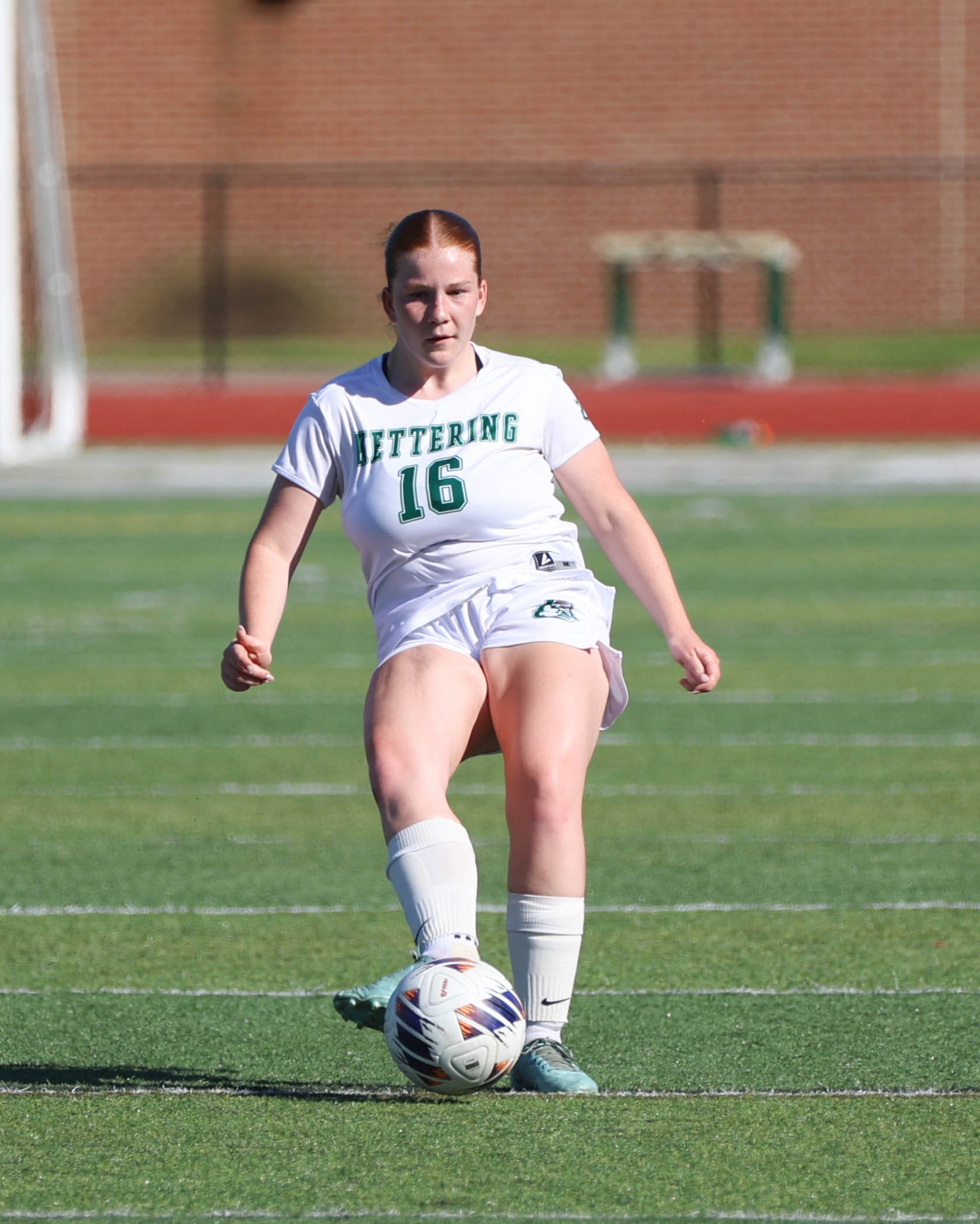 #16 passes the ball