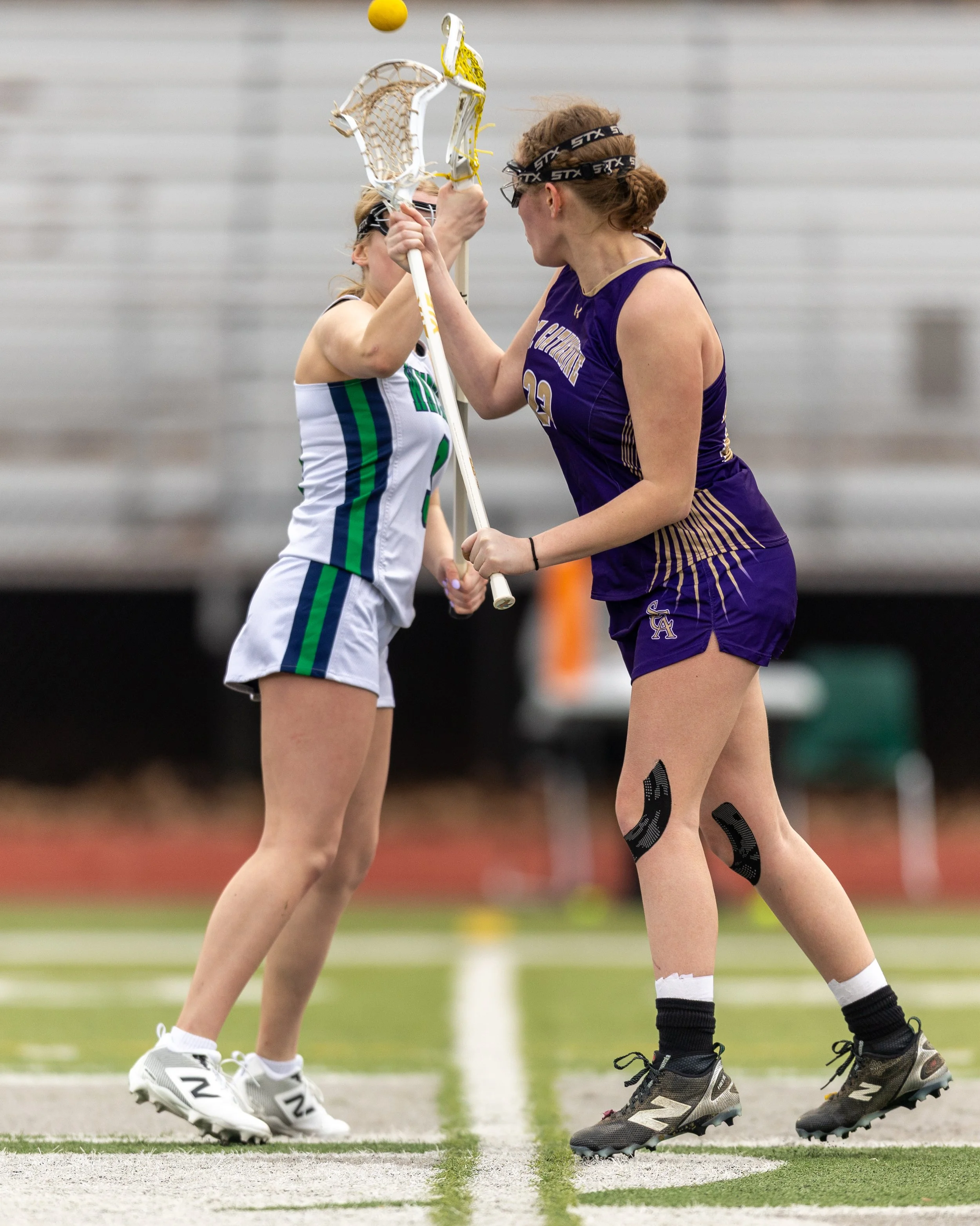 Halftime face off with #9 and SC #23