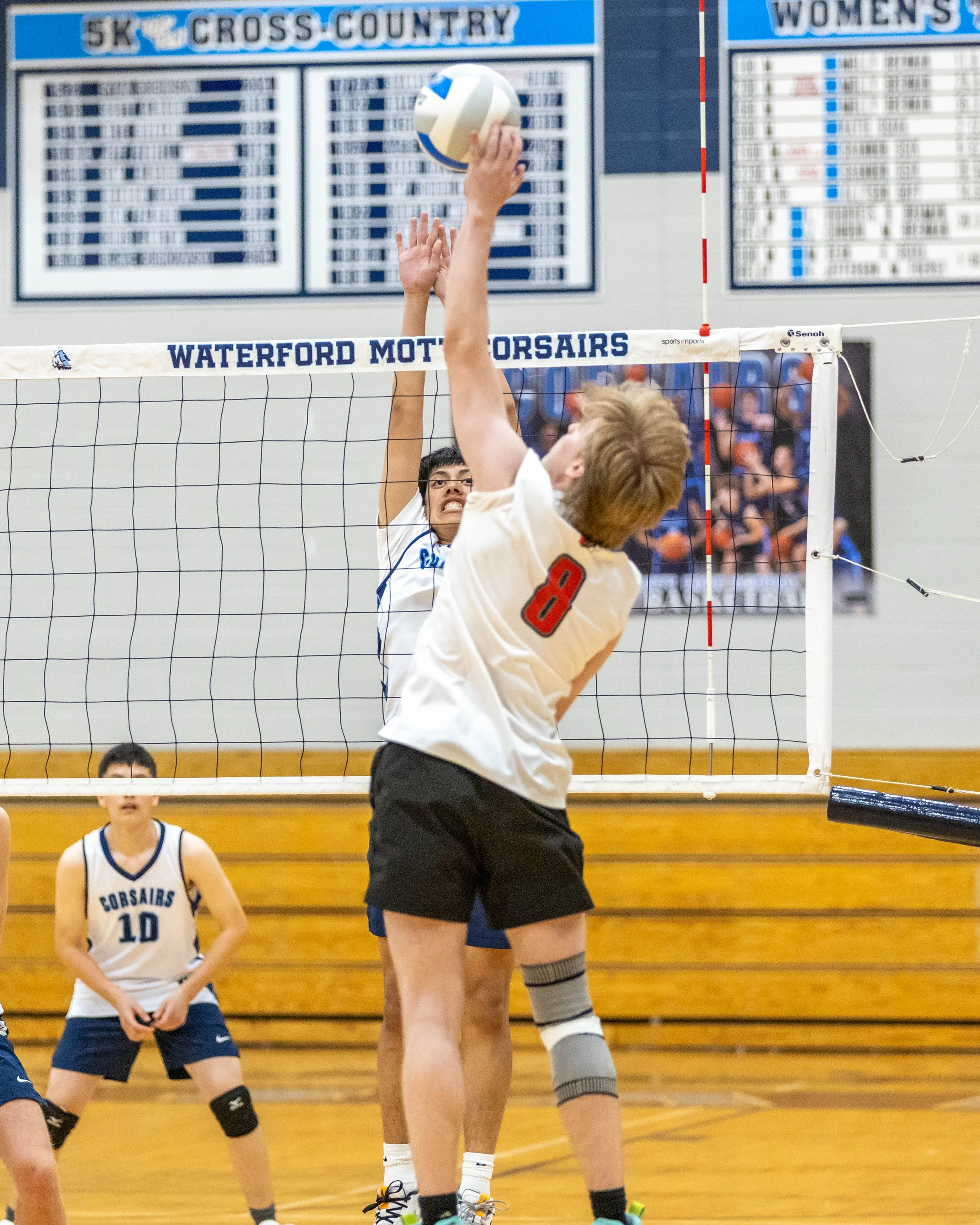 #6 with the block