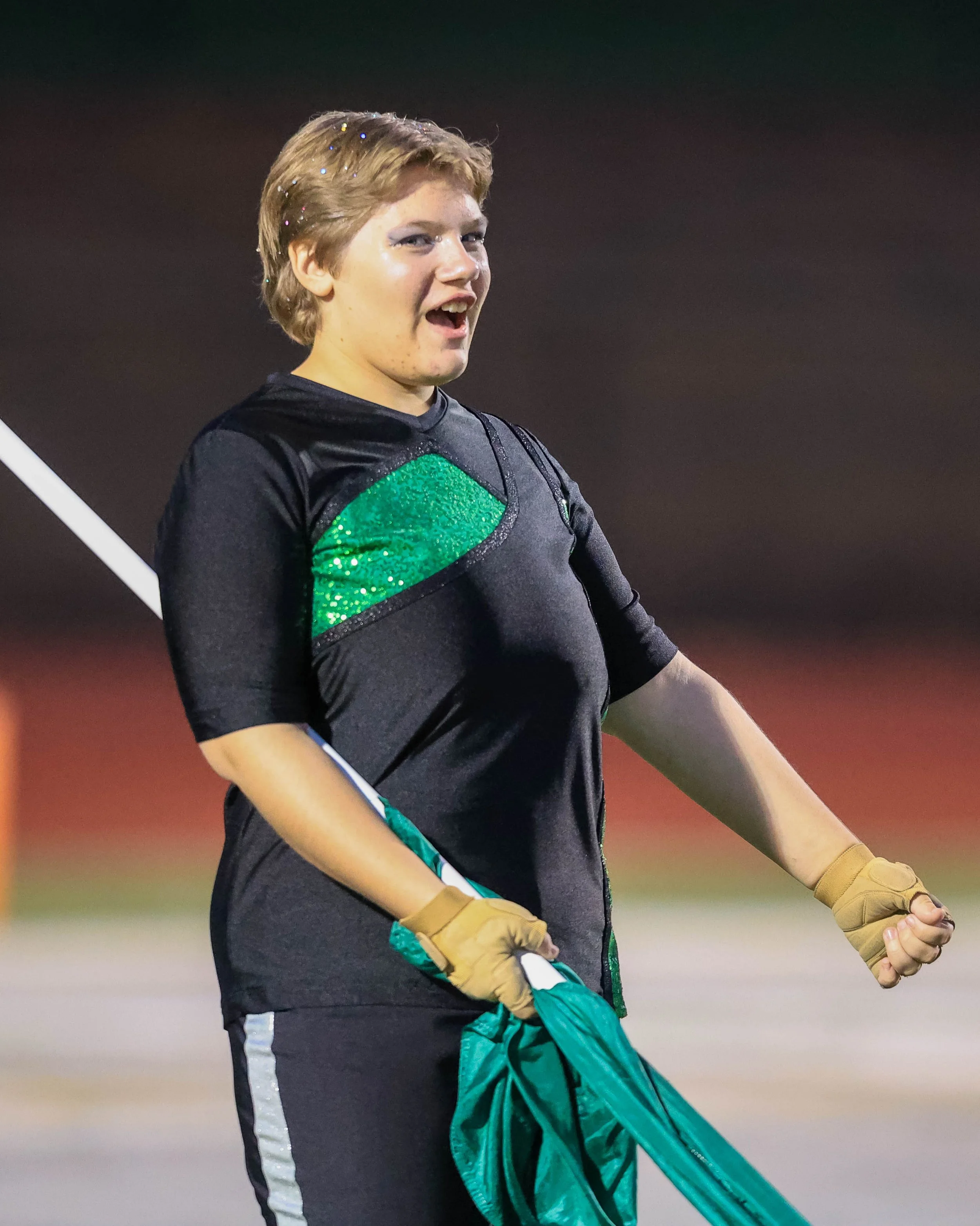 WK Marching Band Color Guard
