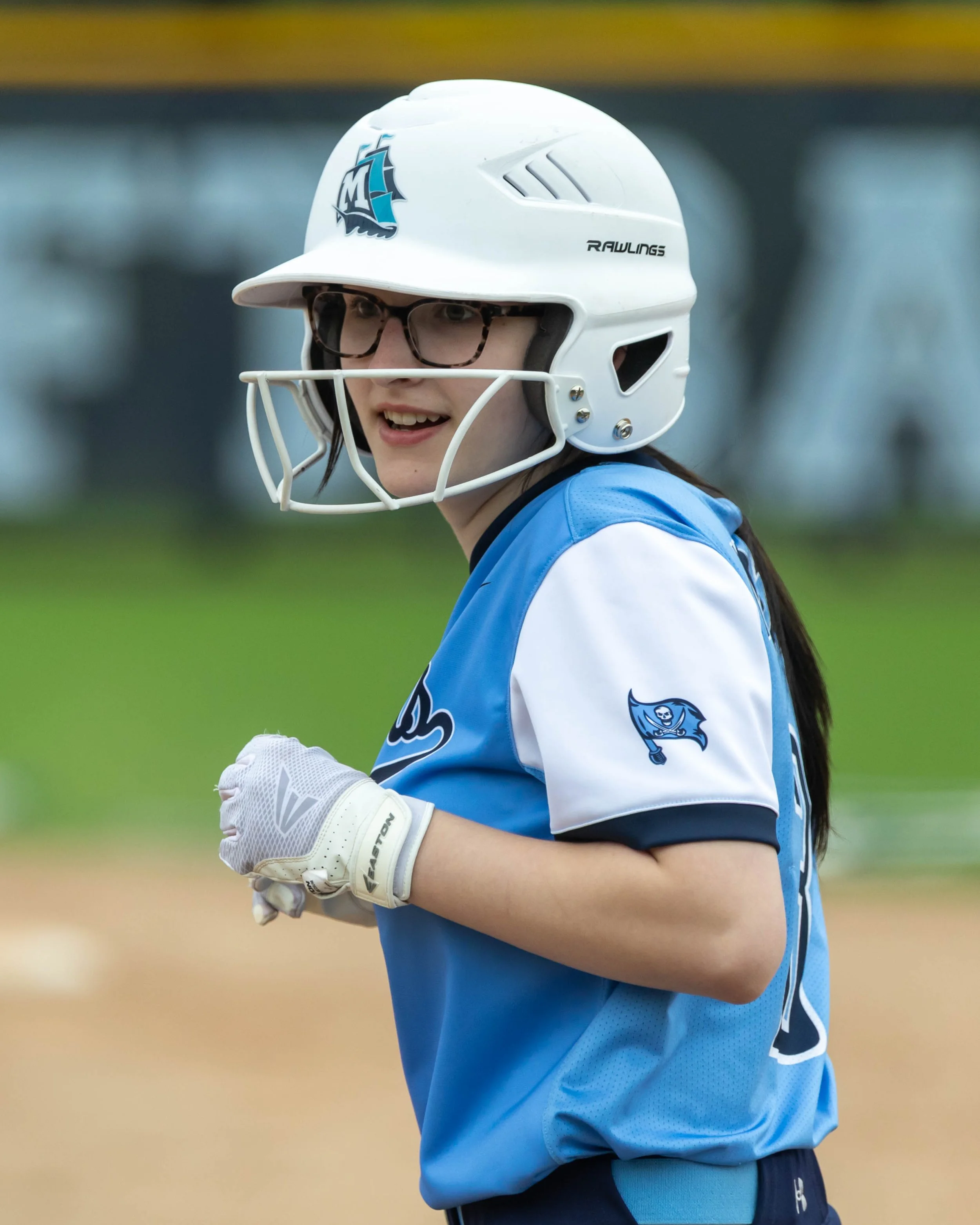 Mott runner at first base