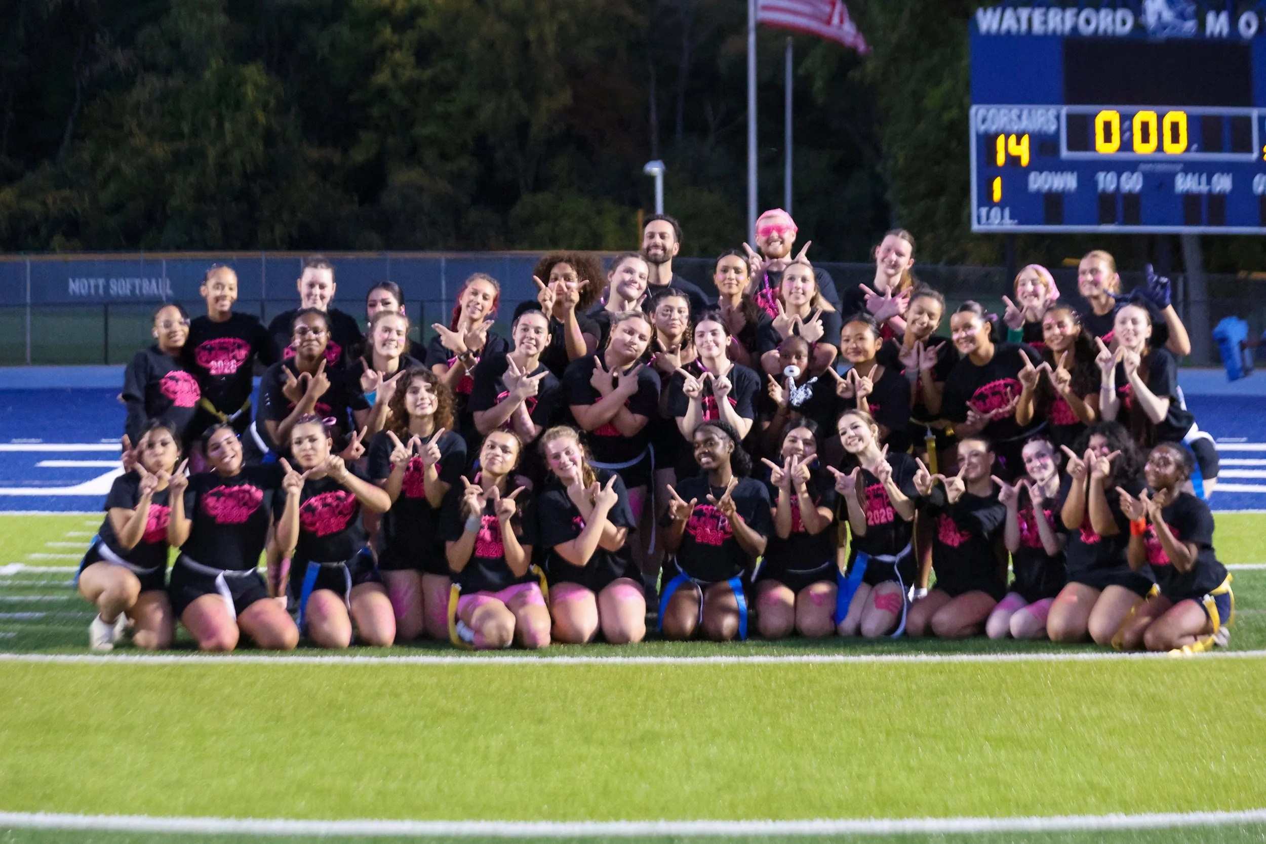 WM Seniors win 14 - 0