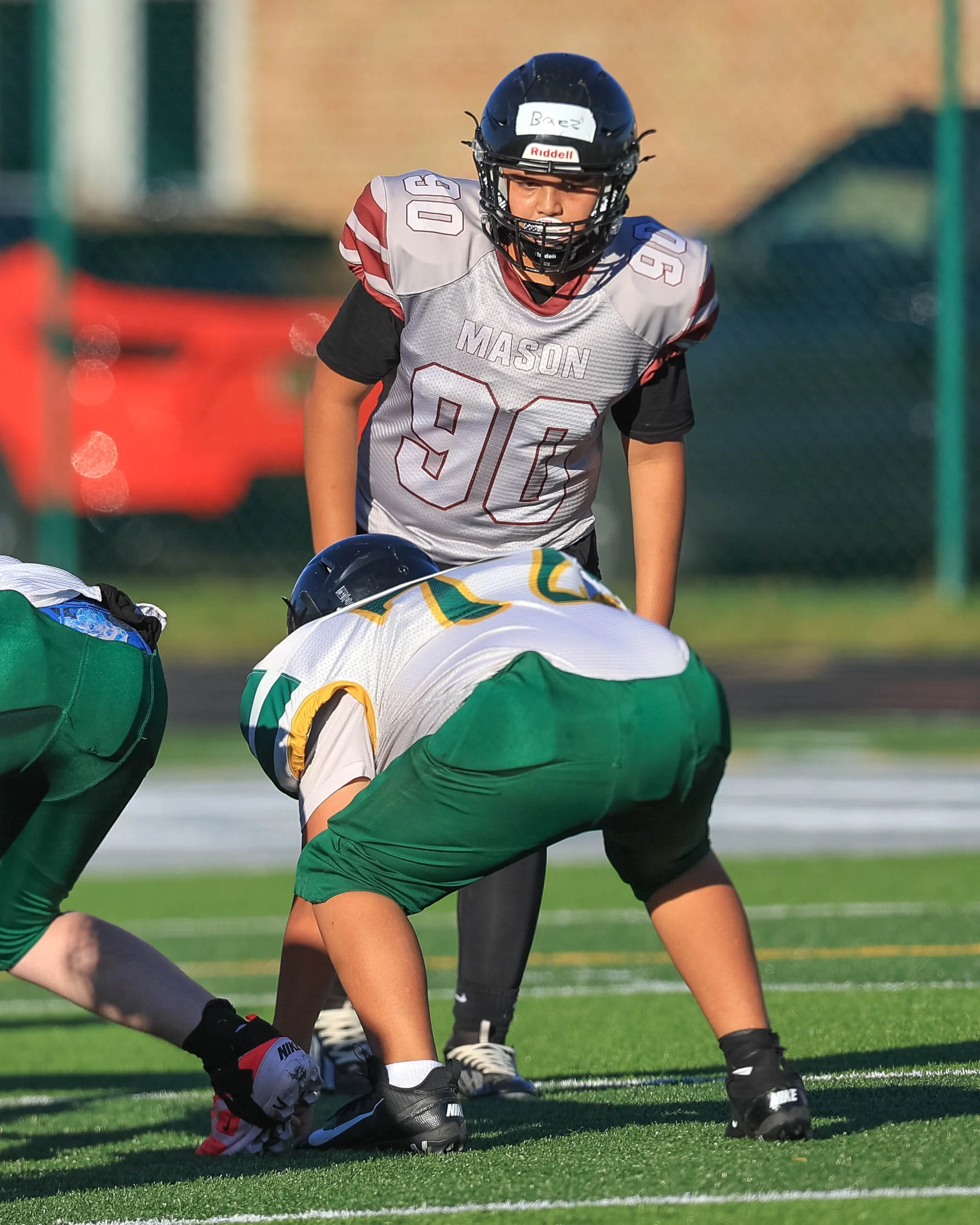 Mason #90 and Pierce #74