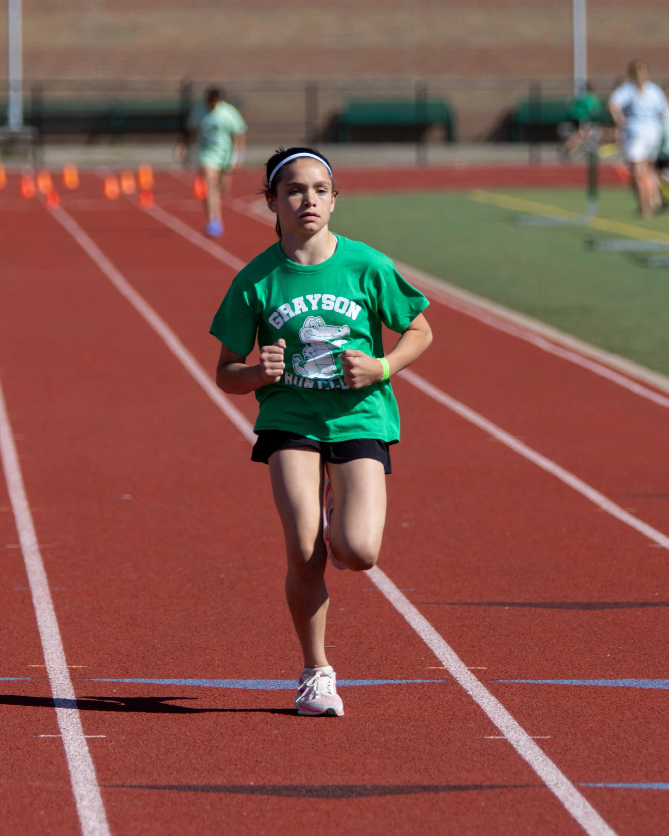 Grayson runner finishes the race
