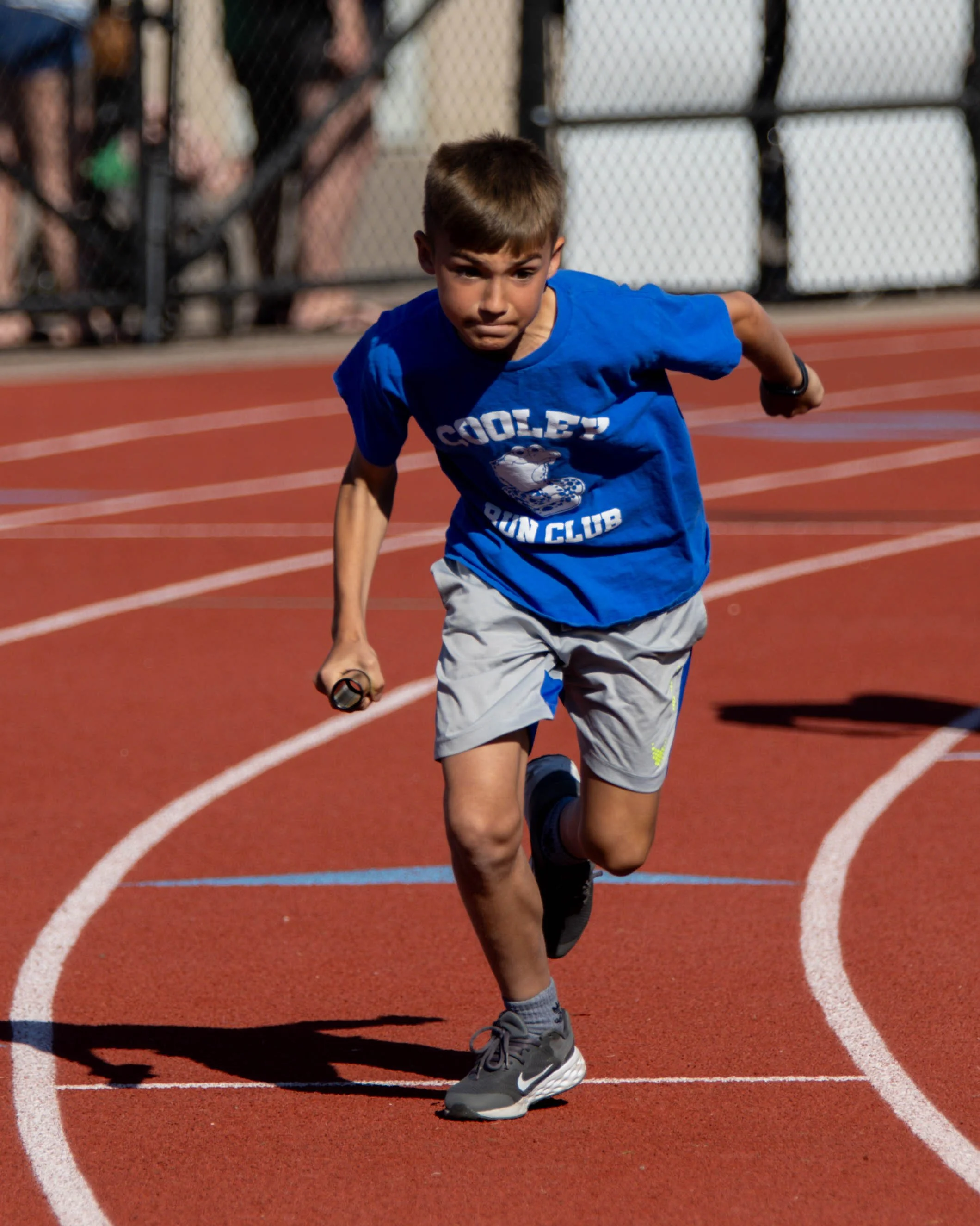 Cooley runner starts the race