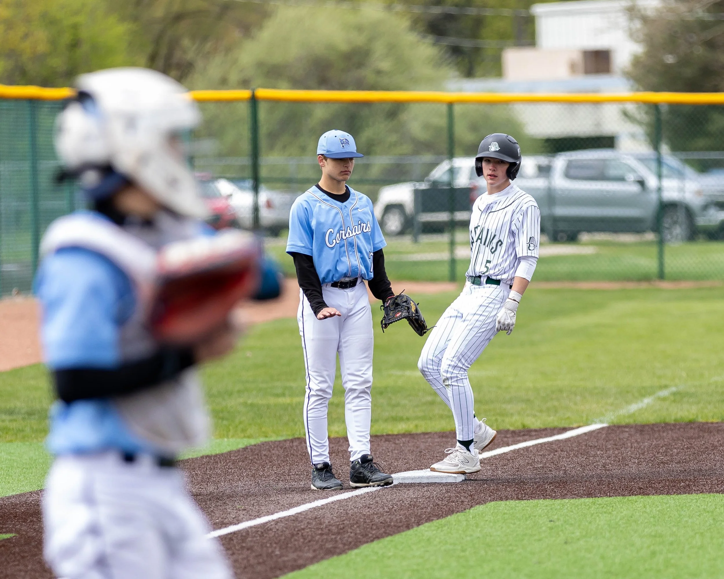 Kettering #5 reaches 3rd base