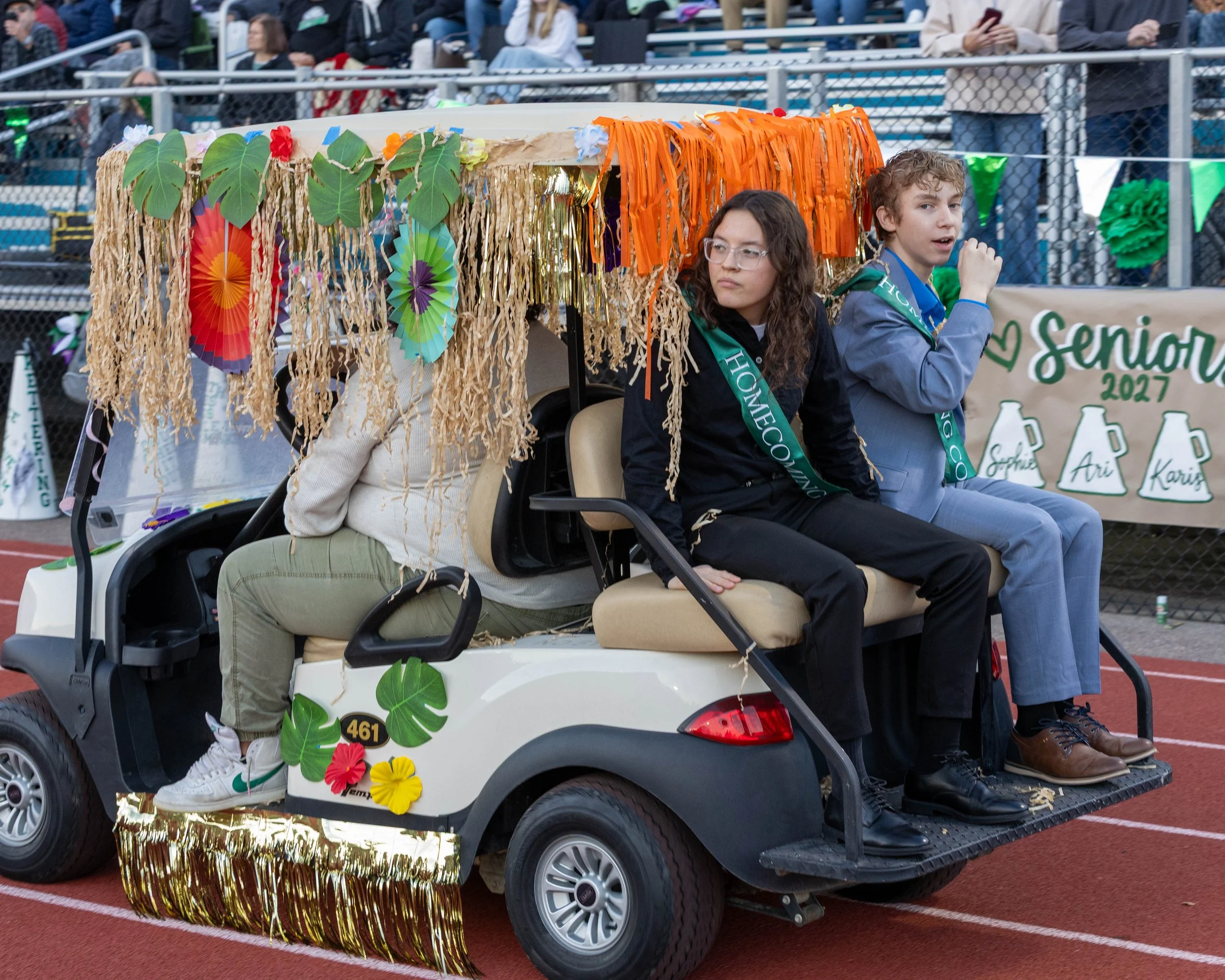 WK Sophomore Homecoming Court Members 