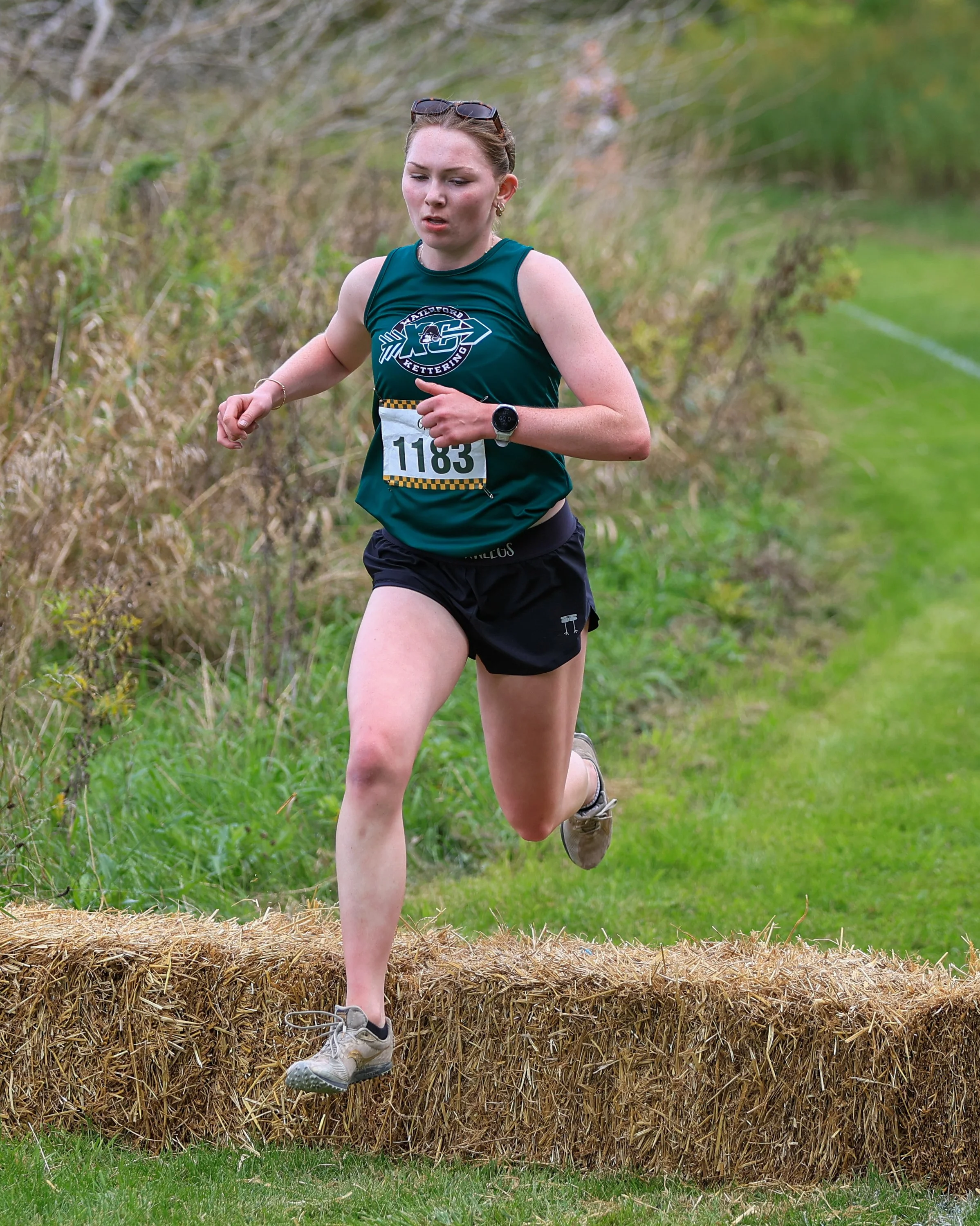 WK runner at the half way point