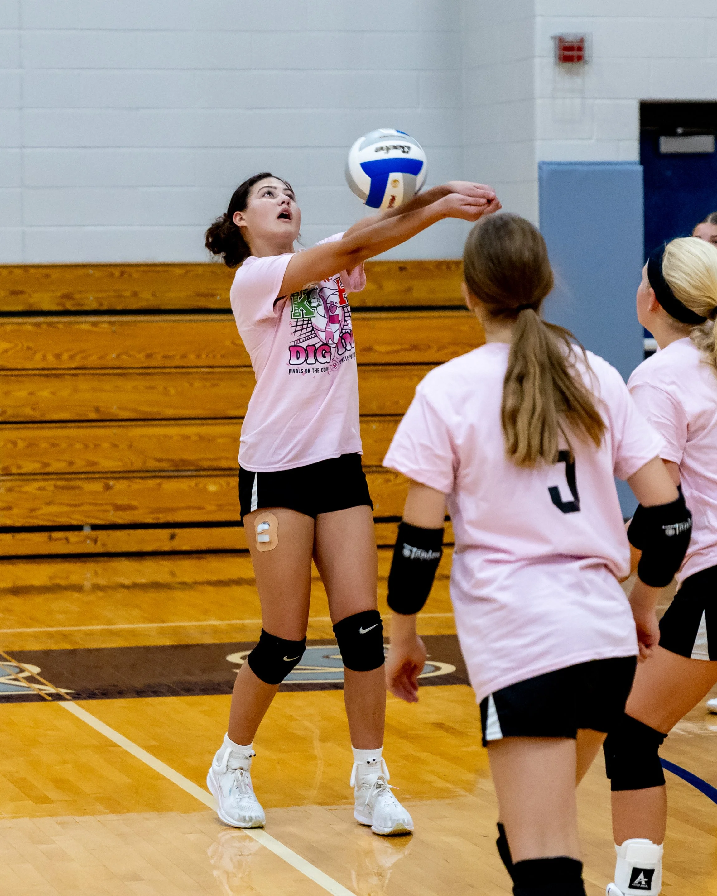 Firebird player hits the ball