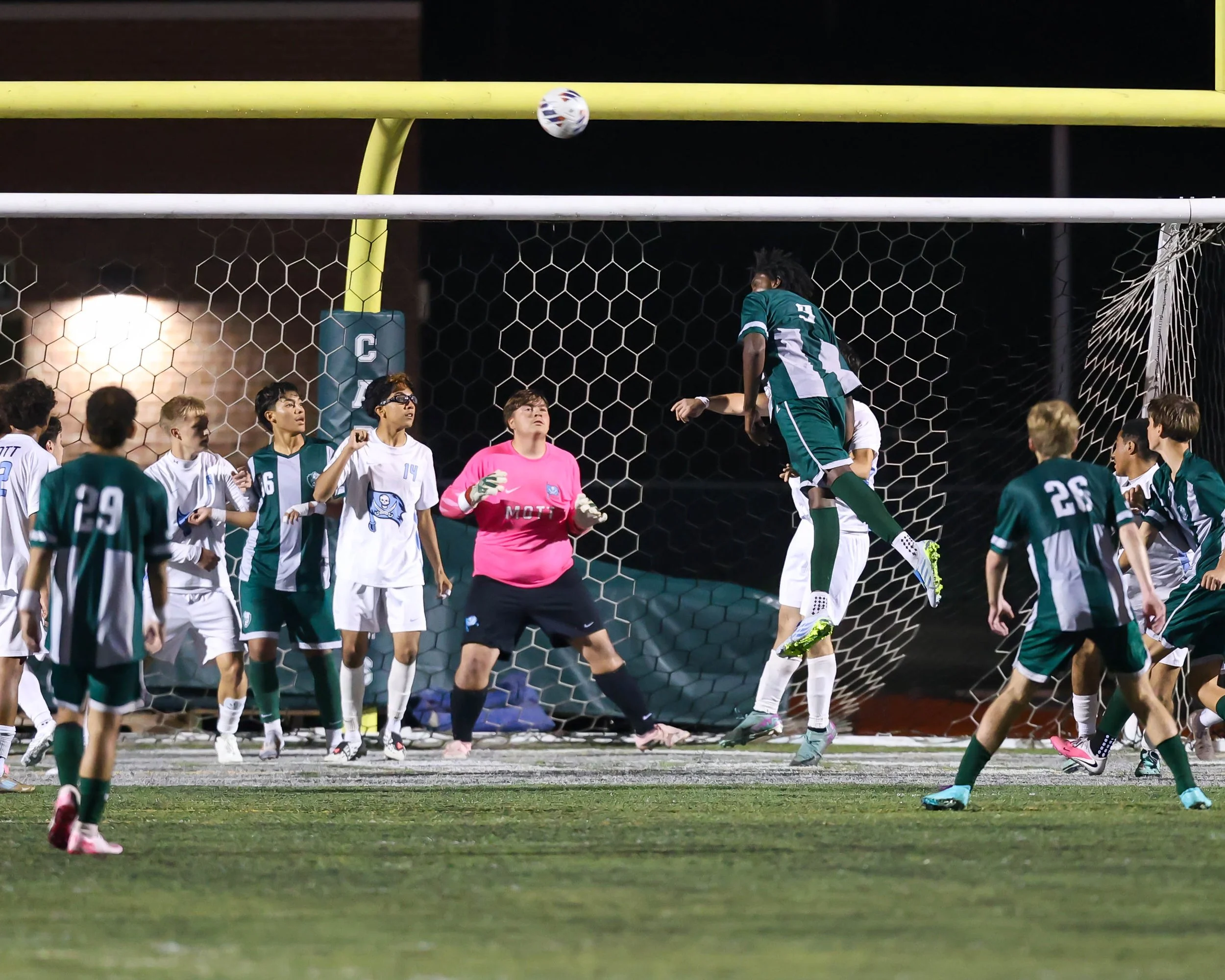 WK #9 heads to corner kick