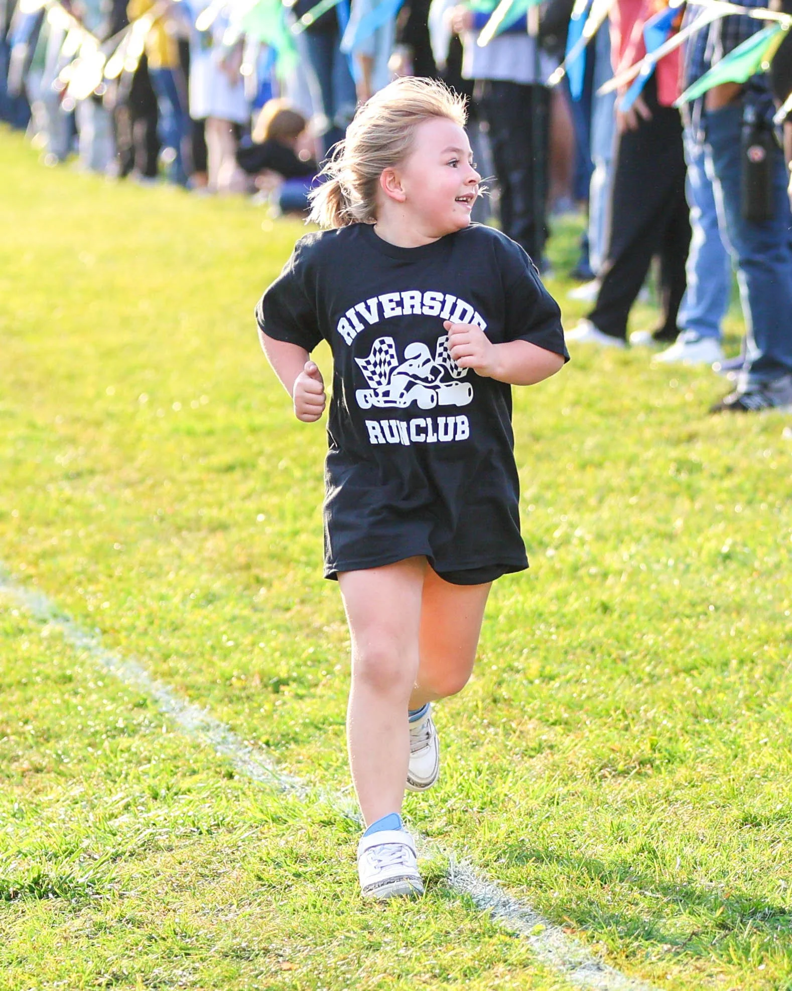 Riverside girl runner