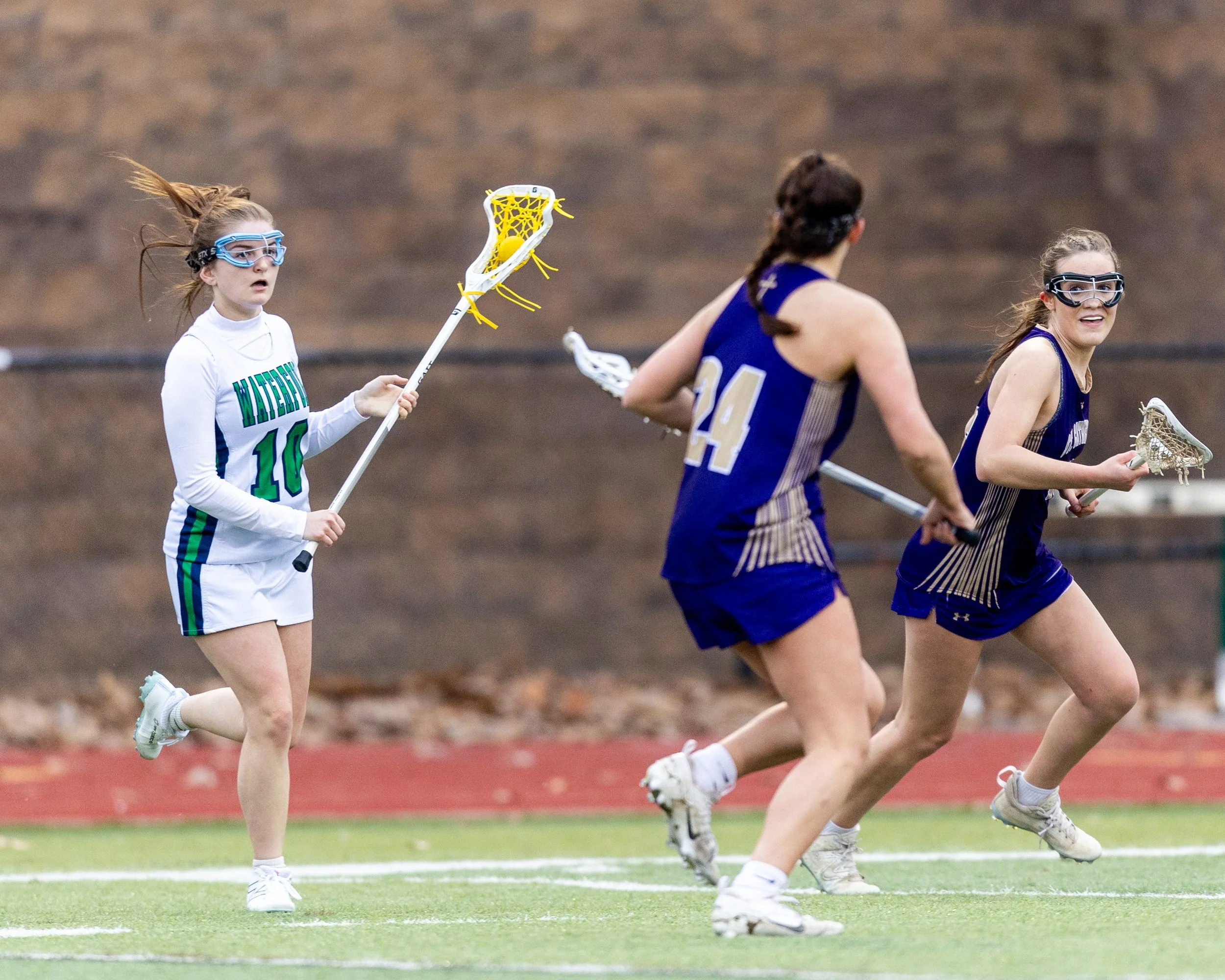 #10 carries the ball