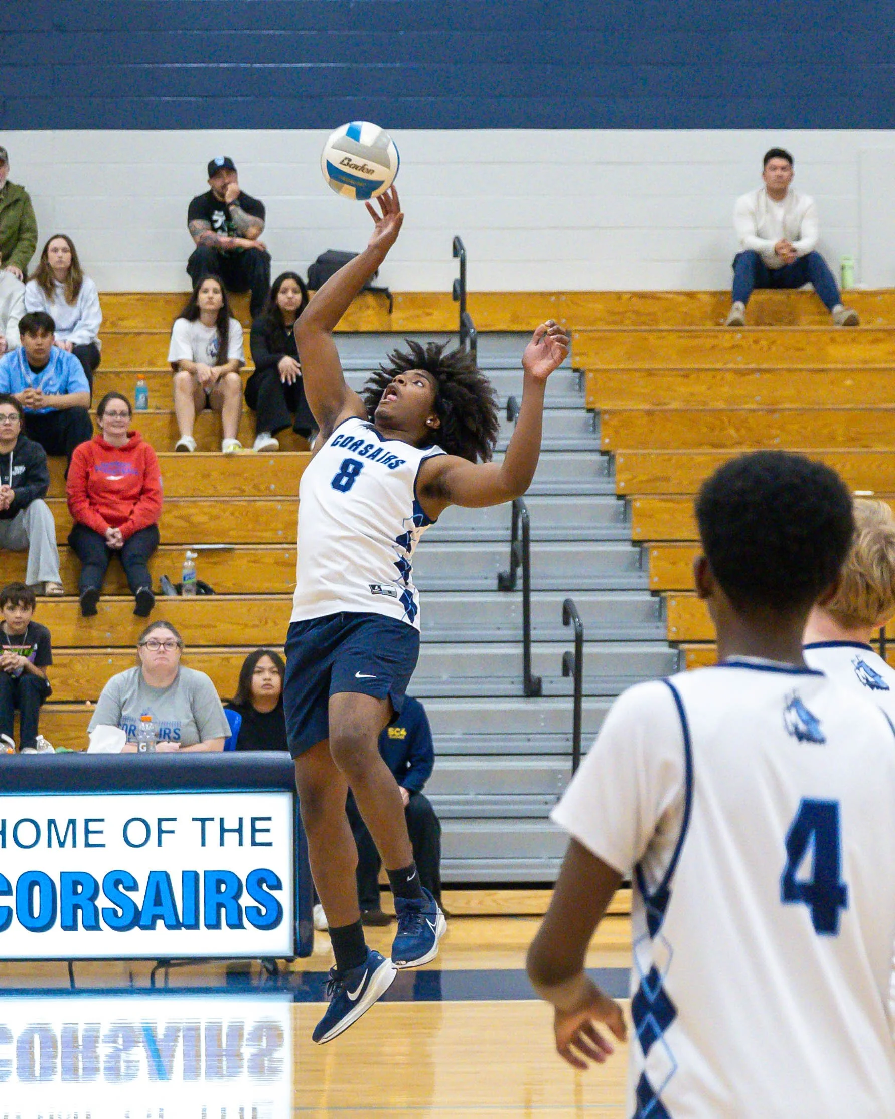 Mott #8 hits the ball