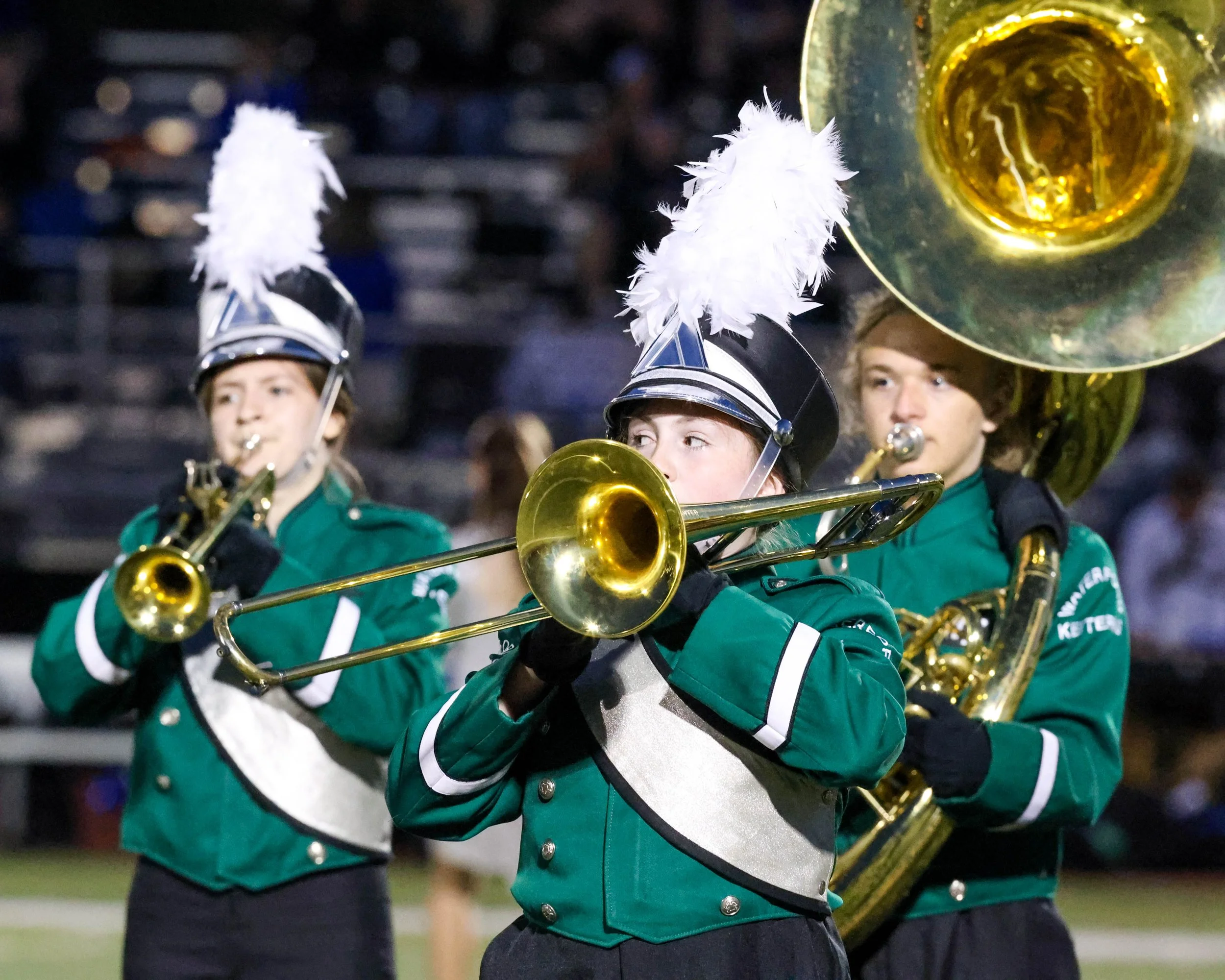 WK Marching Band members