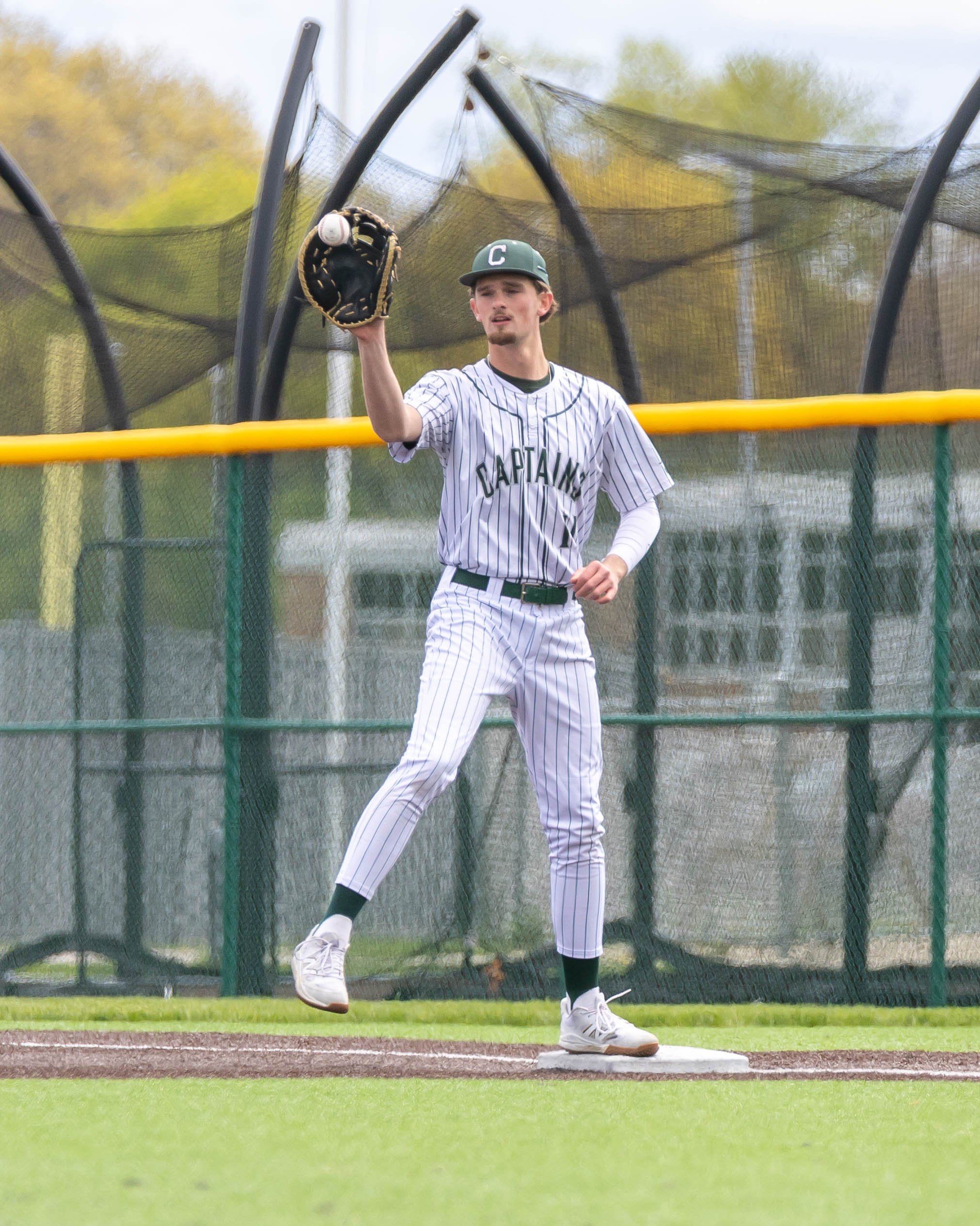Kettering #11 catches the ball